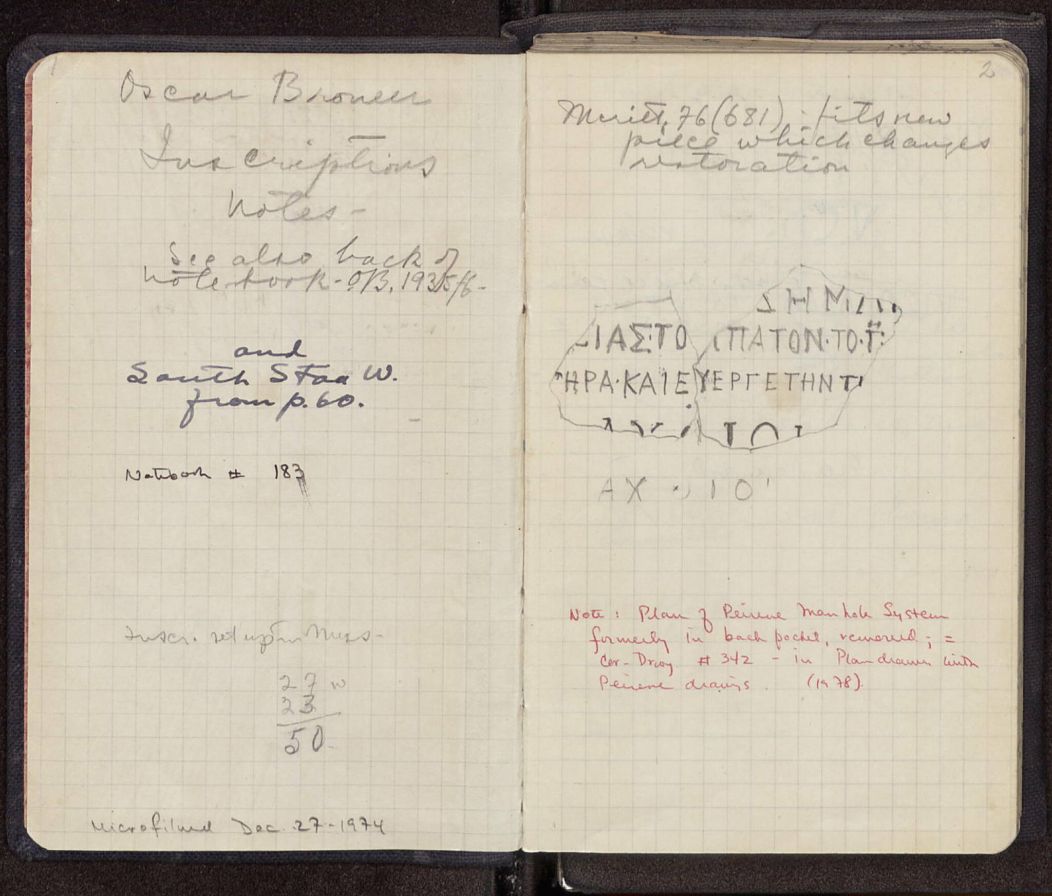 Notebook Spread