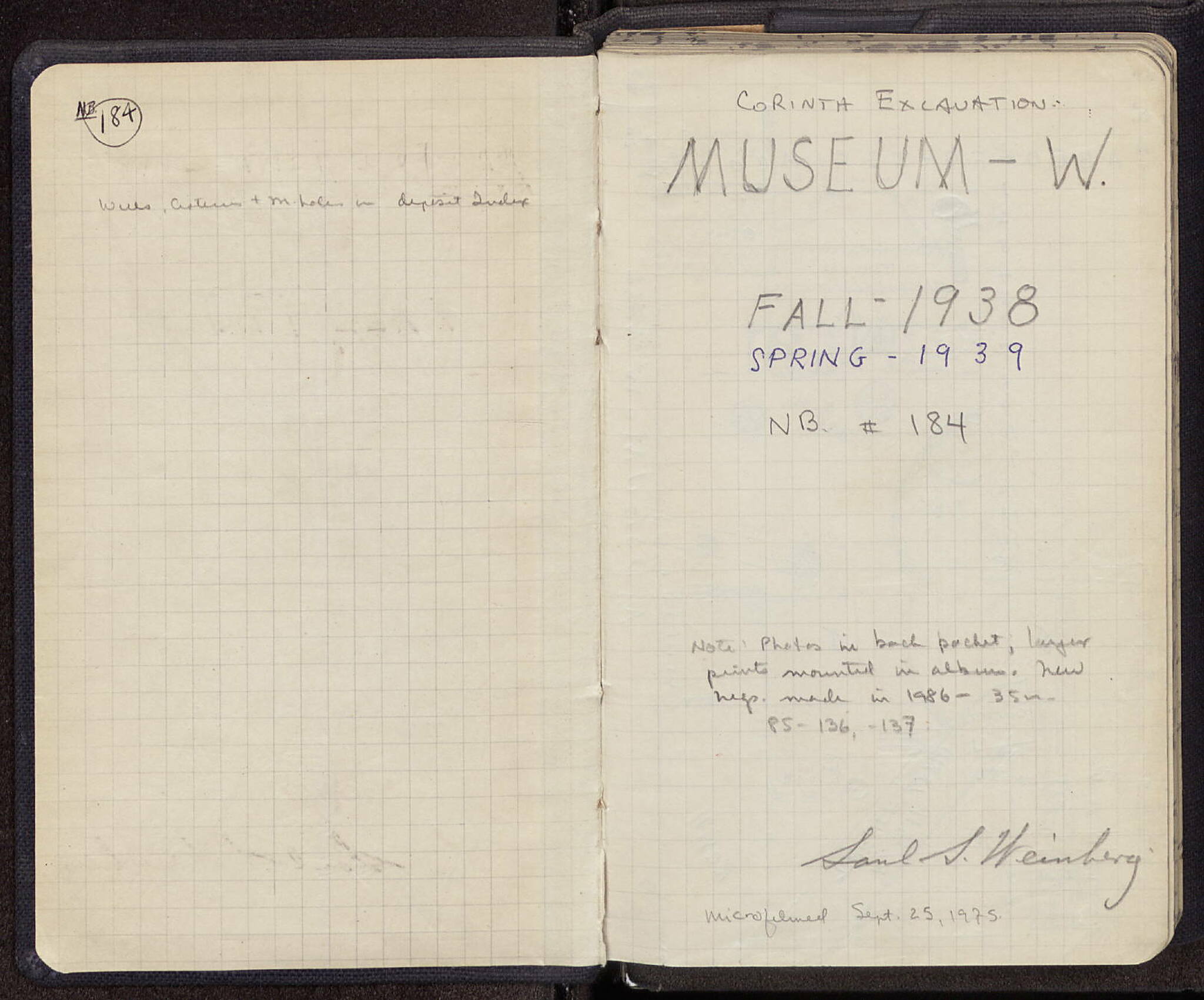 Notebook Spread