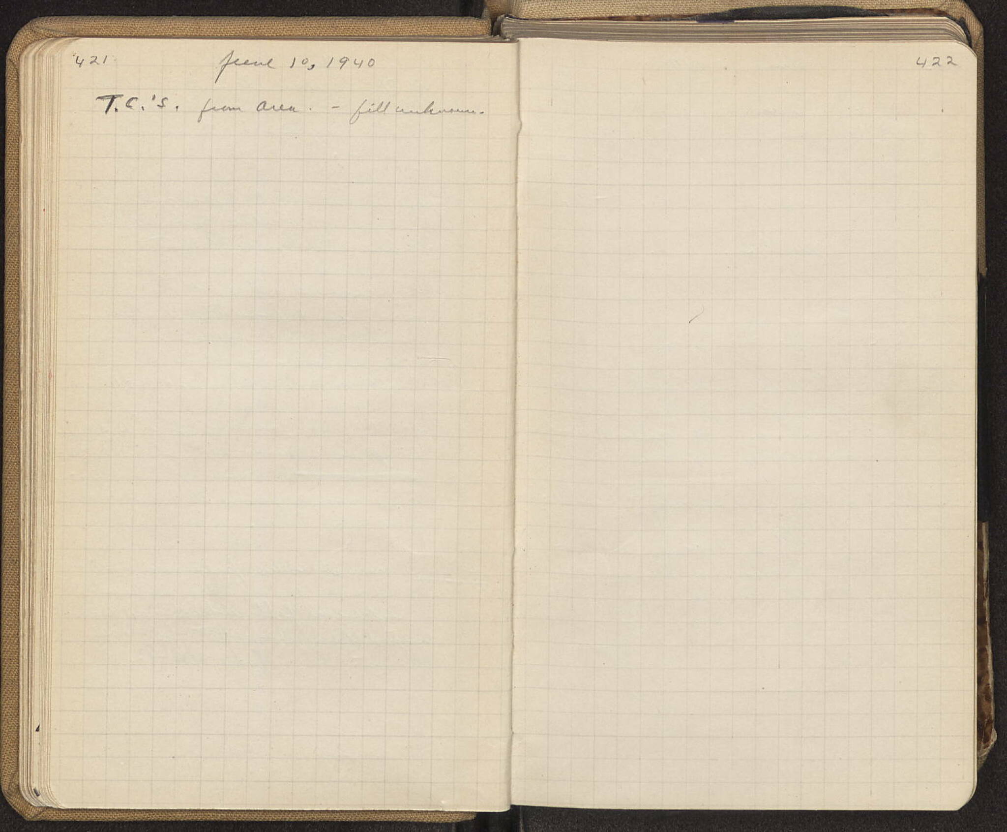 Notebook Spread