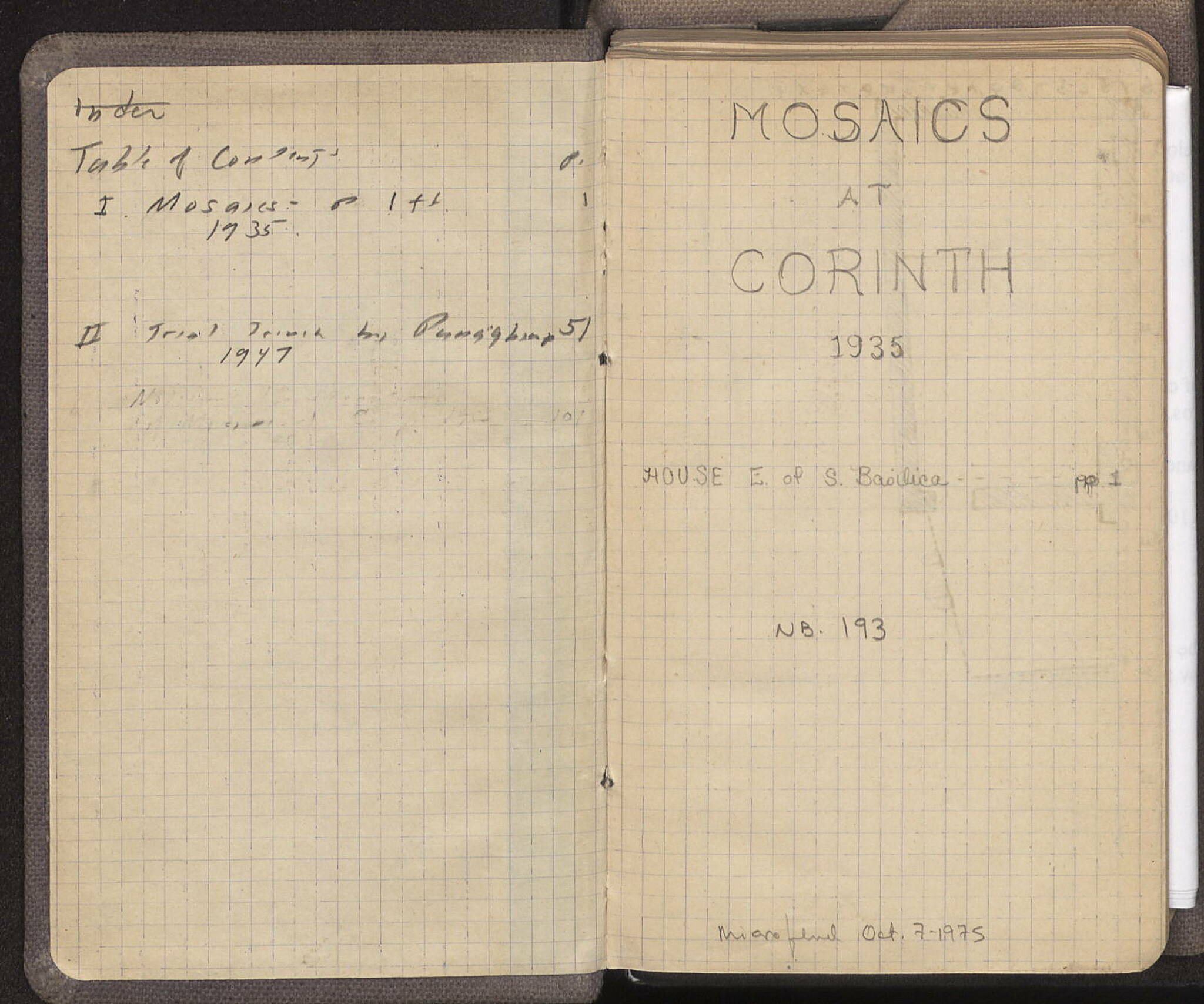 Notebook Spread