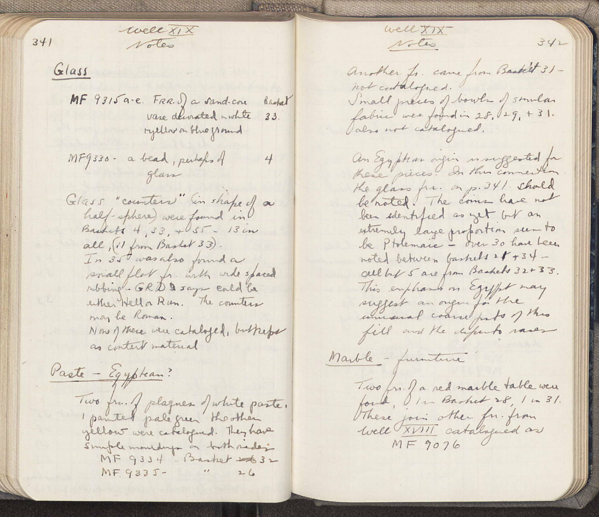 Notebook Spread