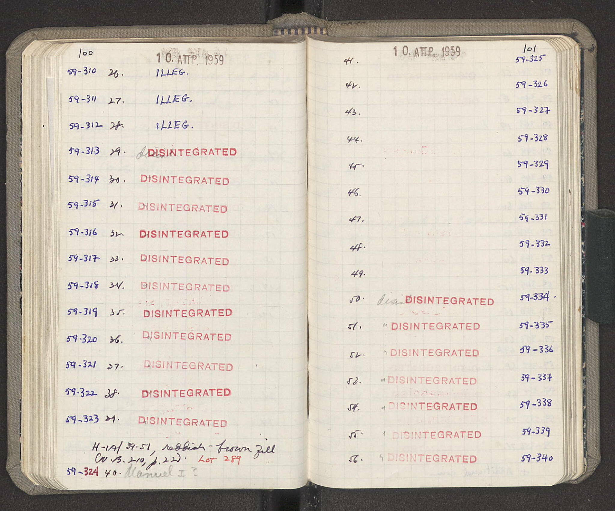 Notebook Spread