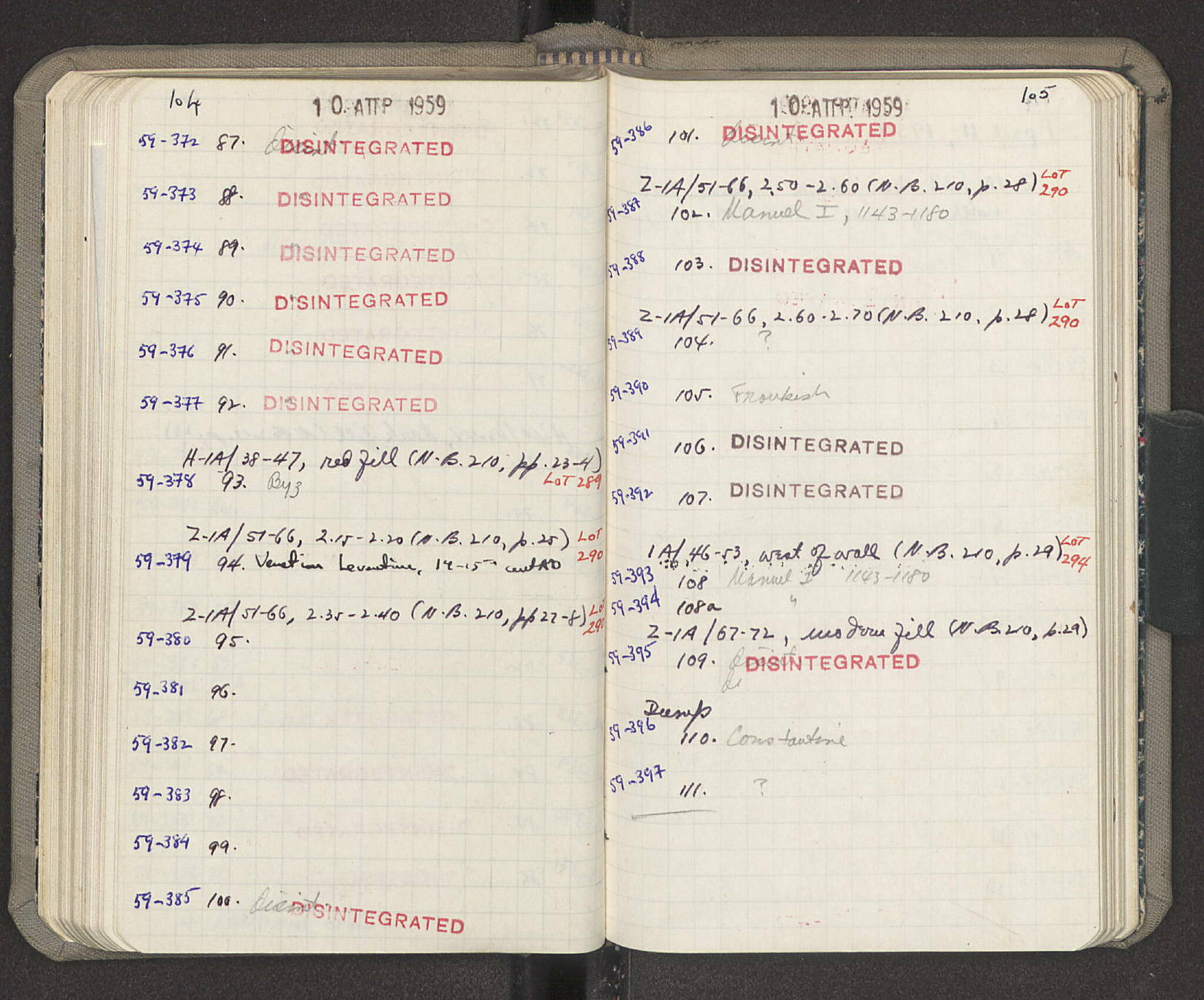 Notebook Spread