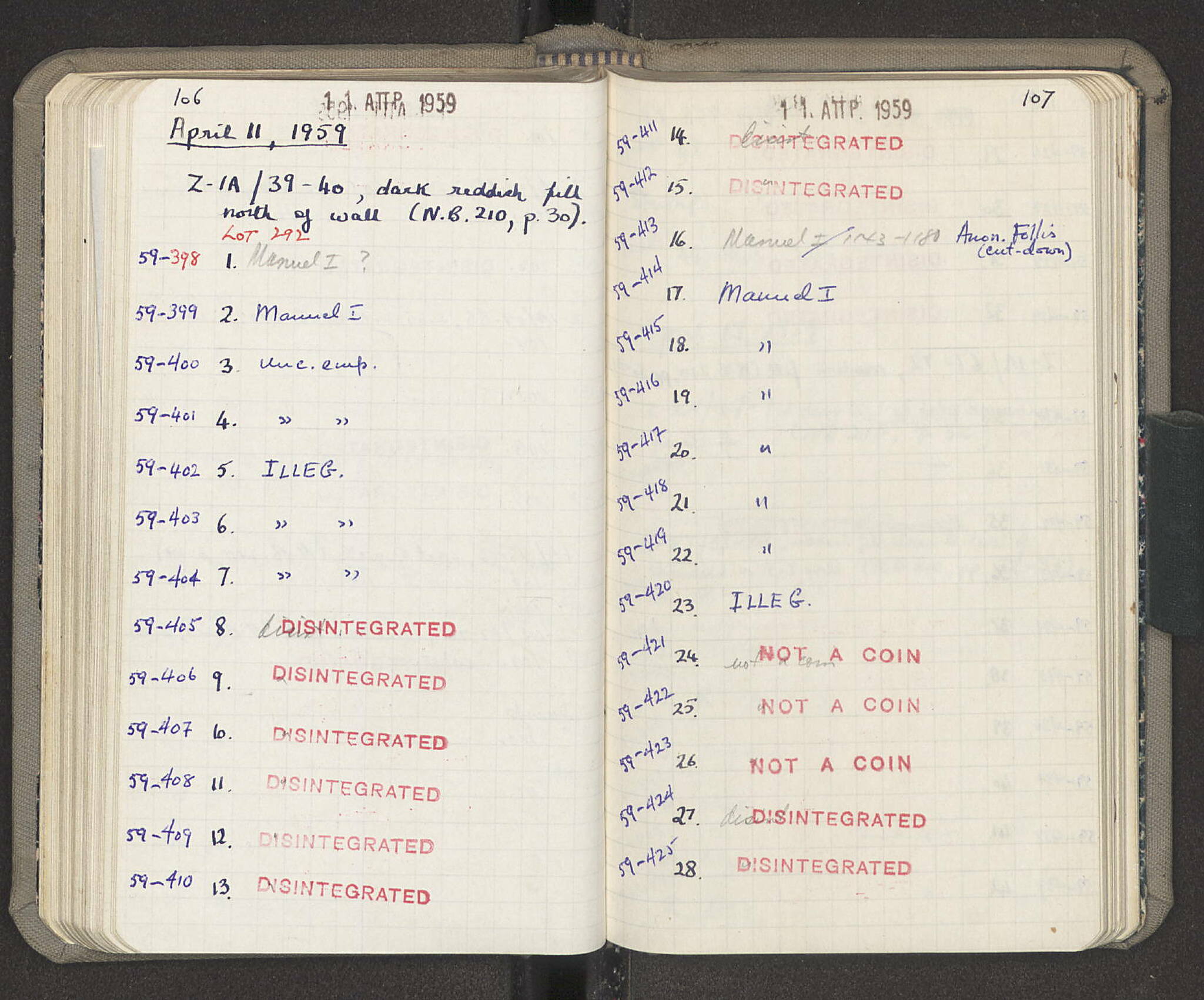 Notebook Spread