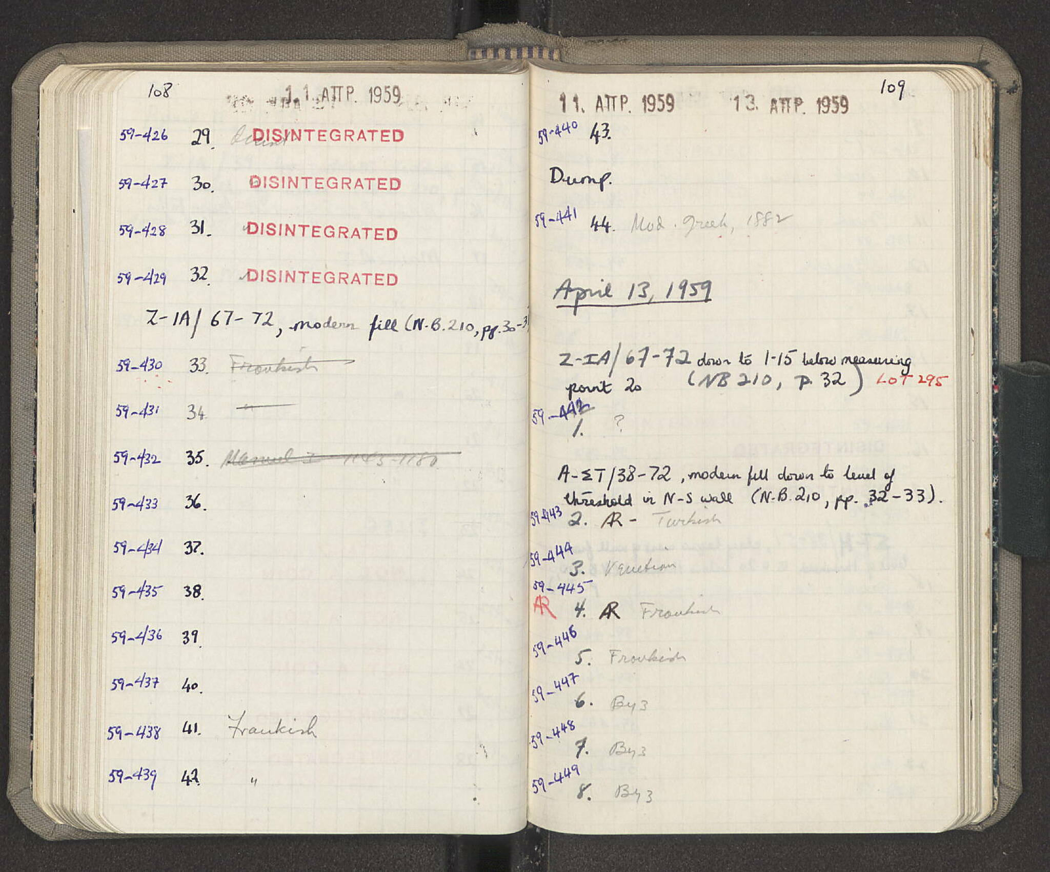 Notebook Spread