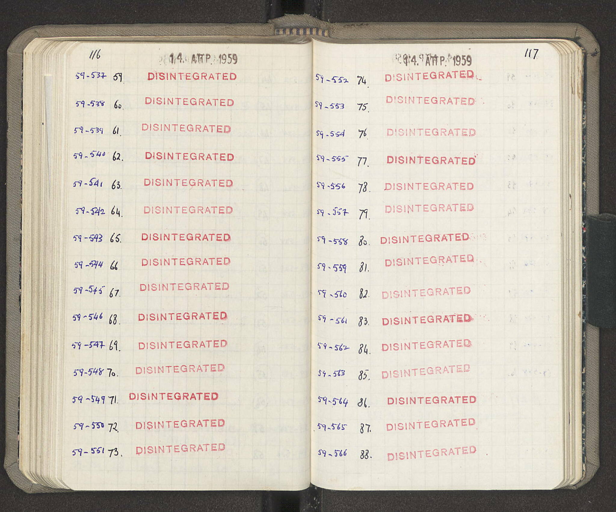 Notebook Spread