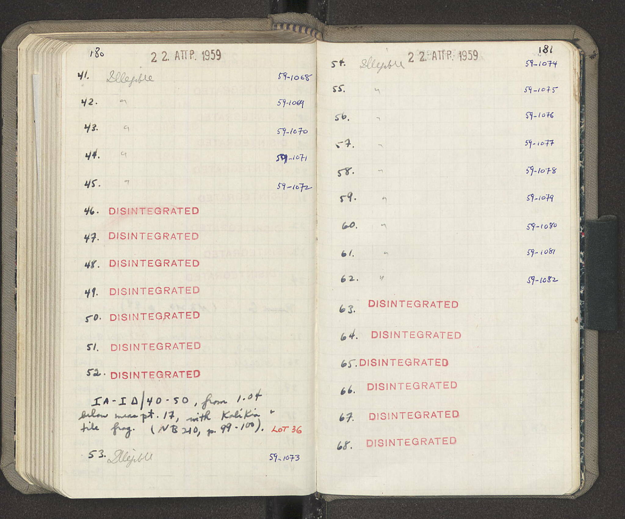 Notebook Spread