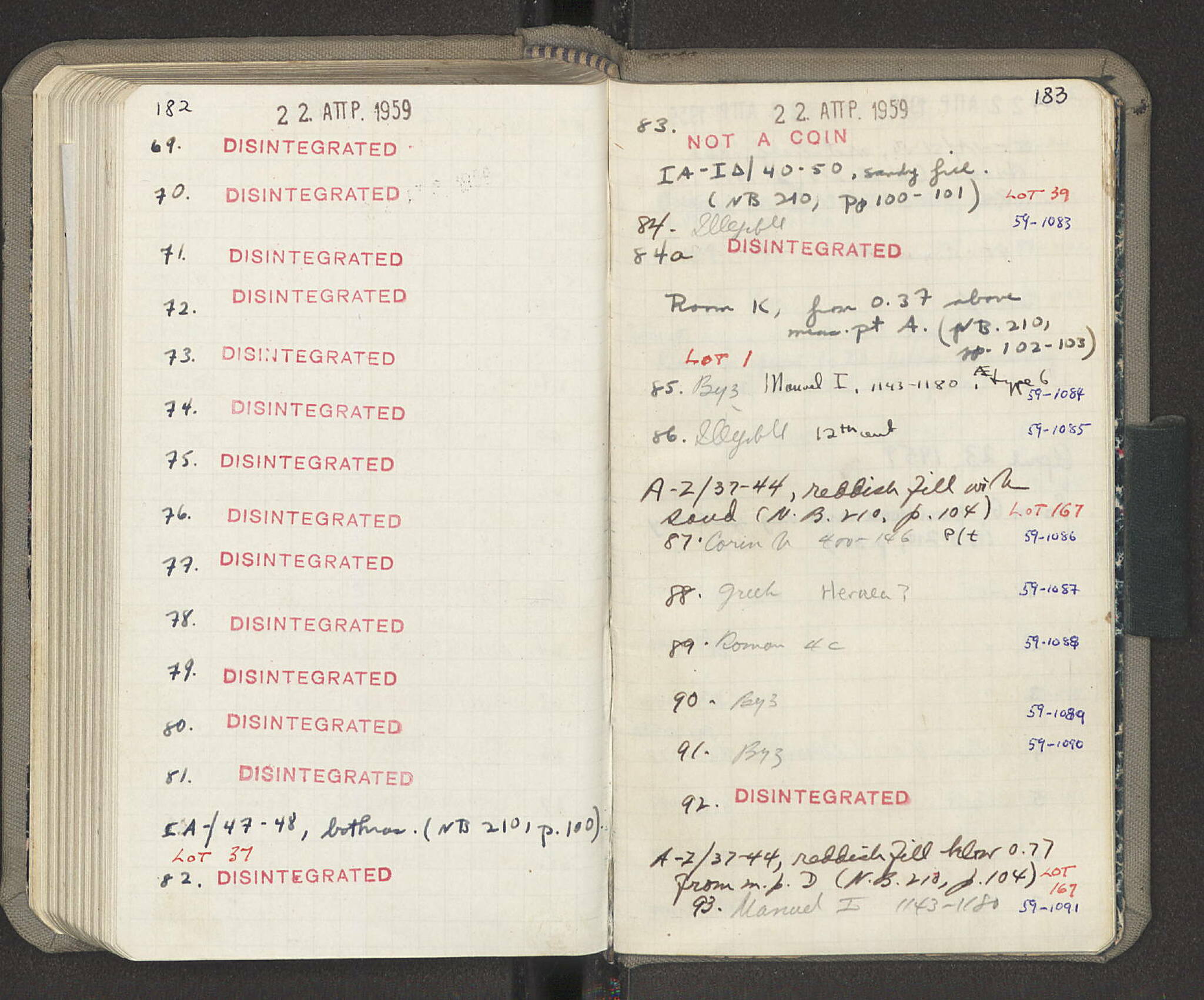 Notebook Spread