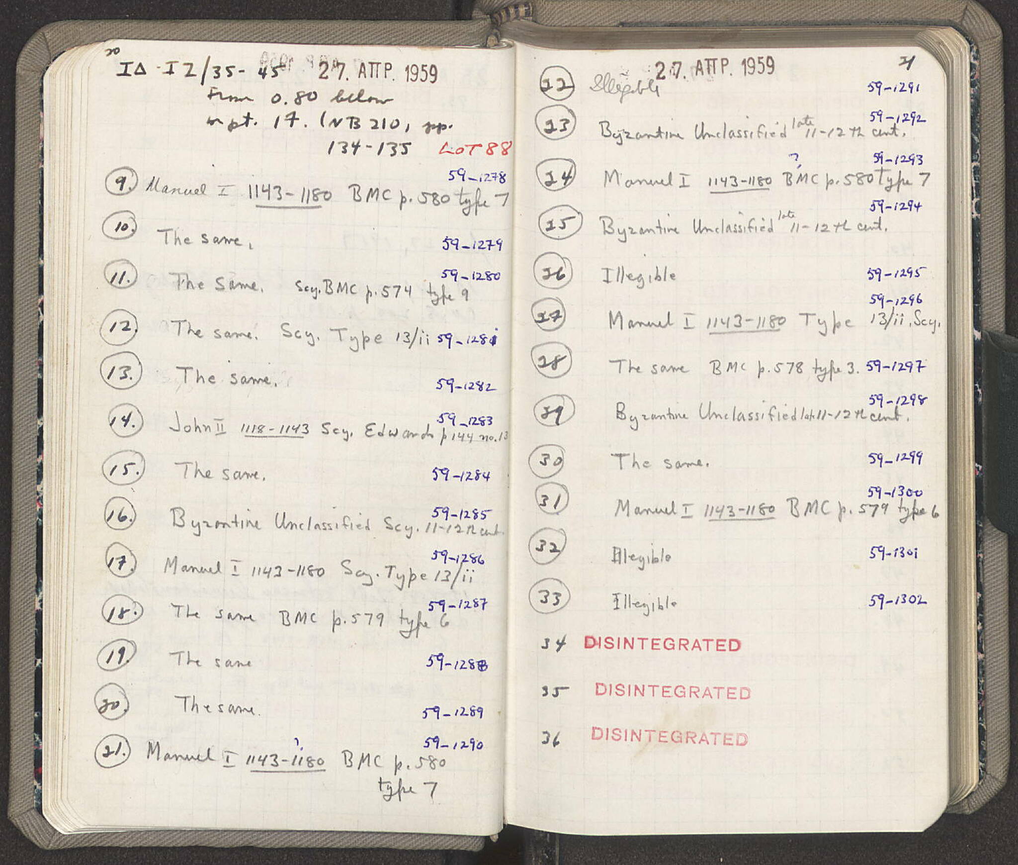 Notebook Spread