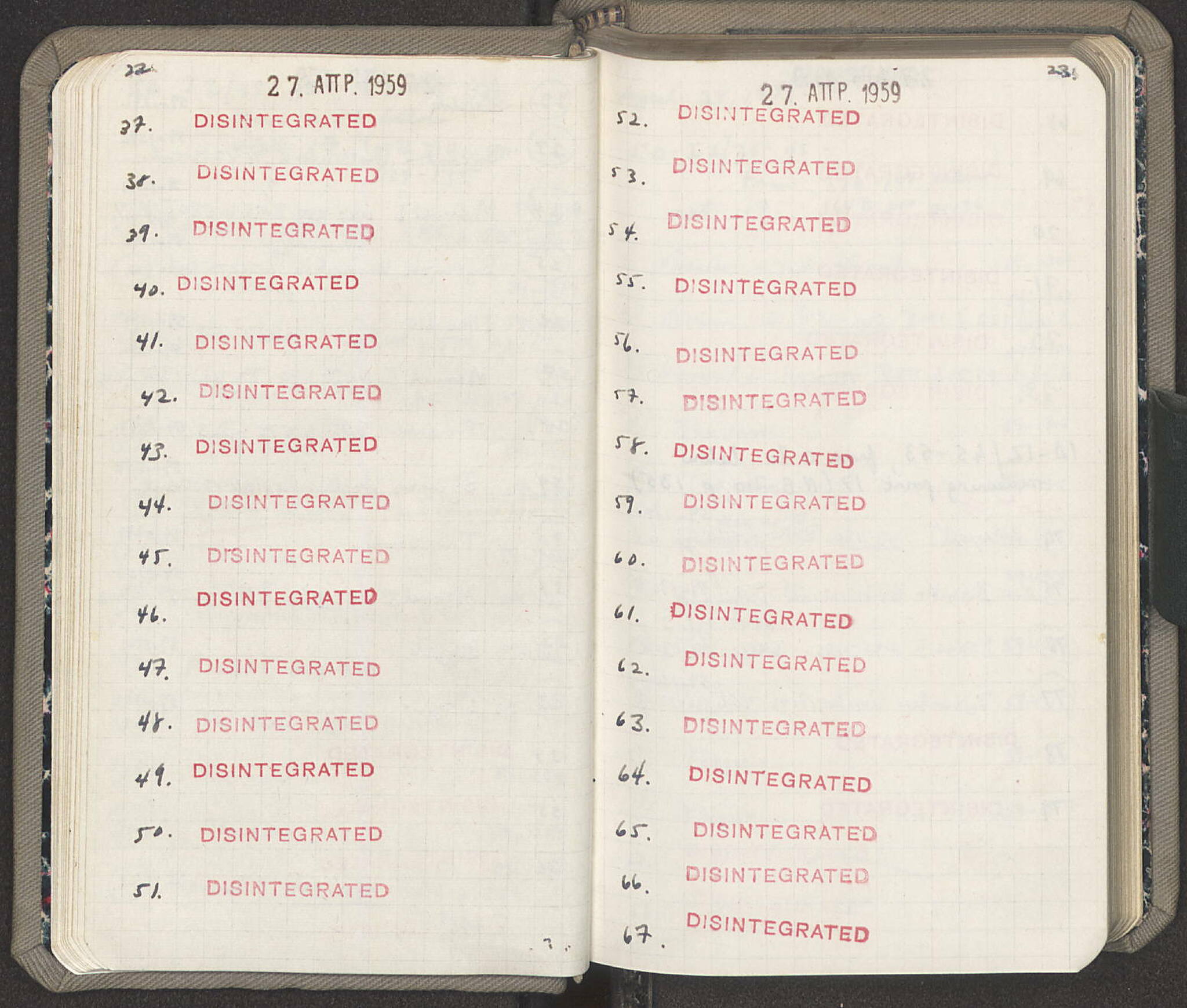 Notebook Spread