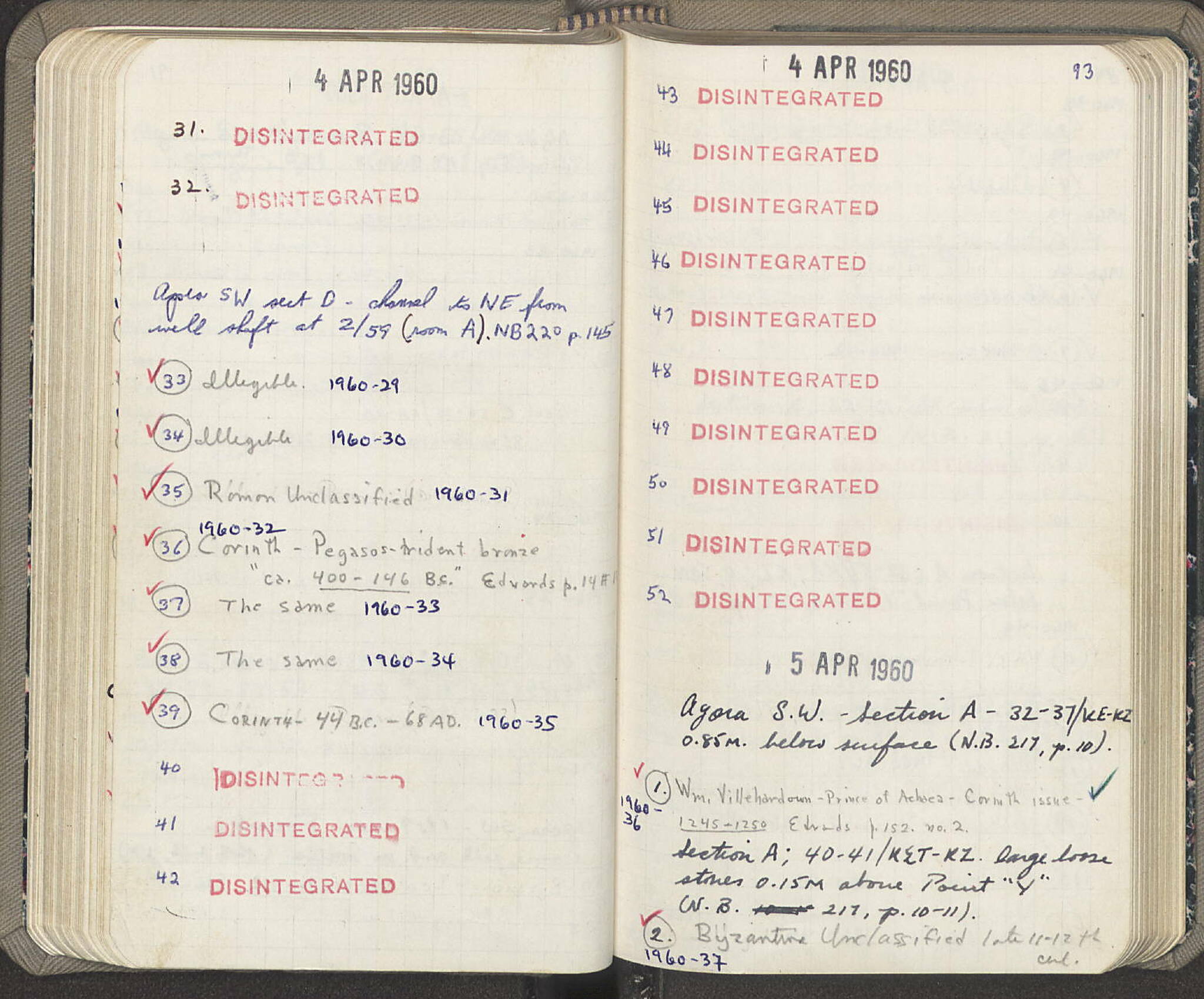 Notebook Spread