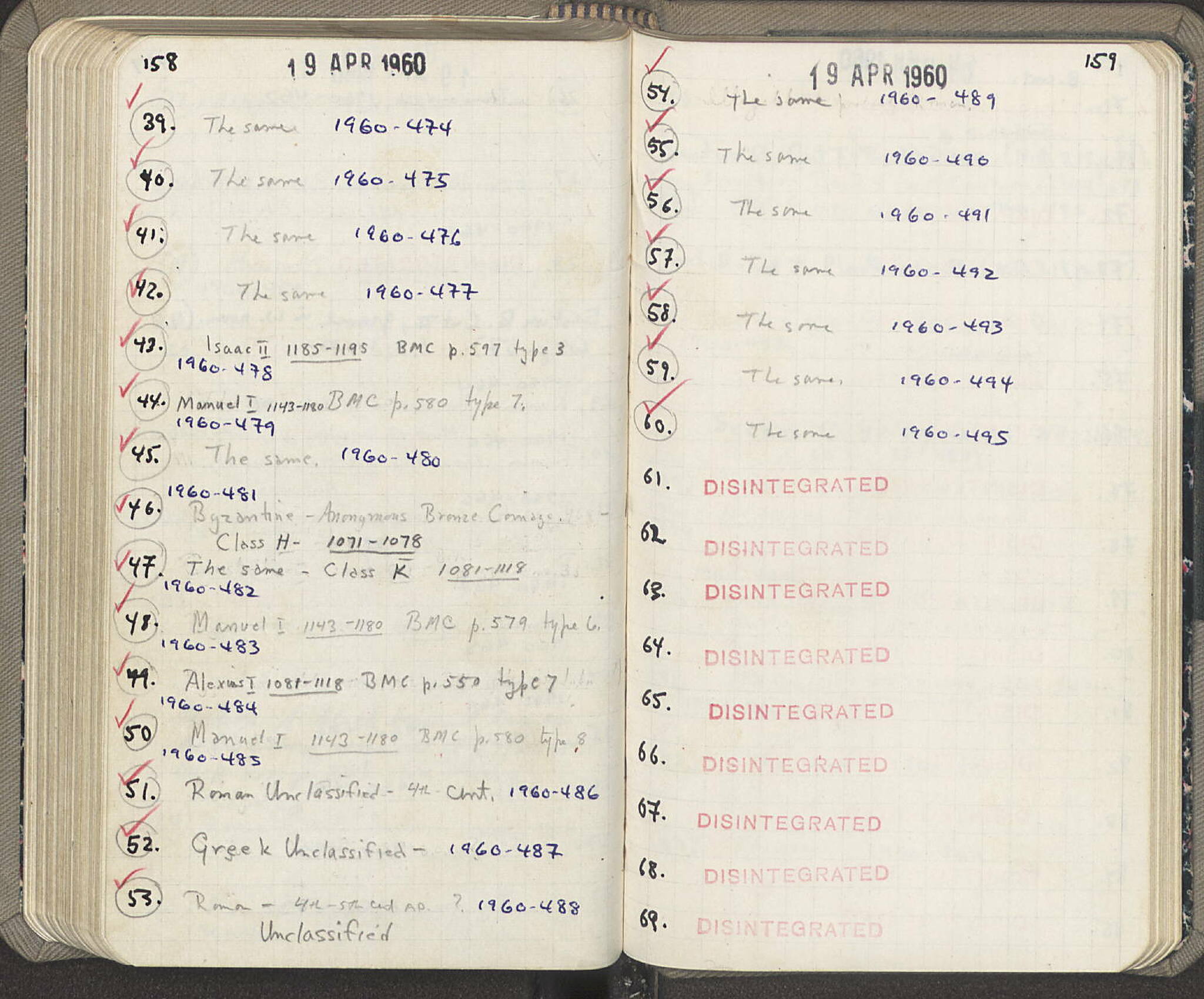 Notebook Spread
