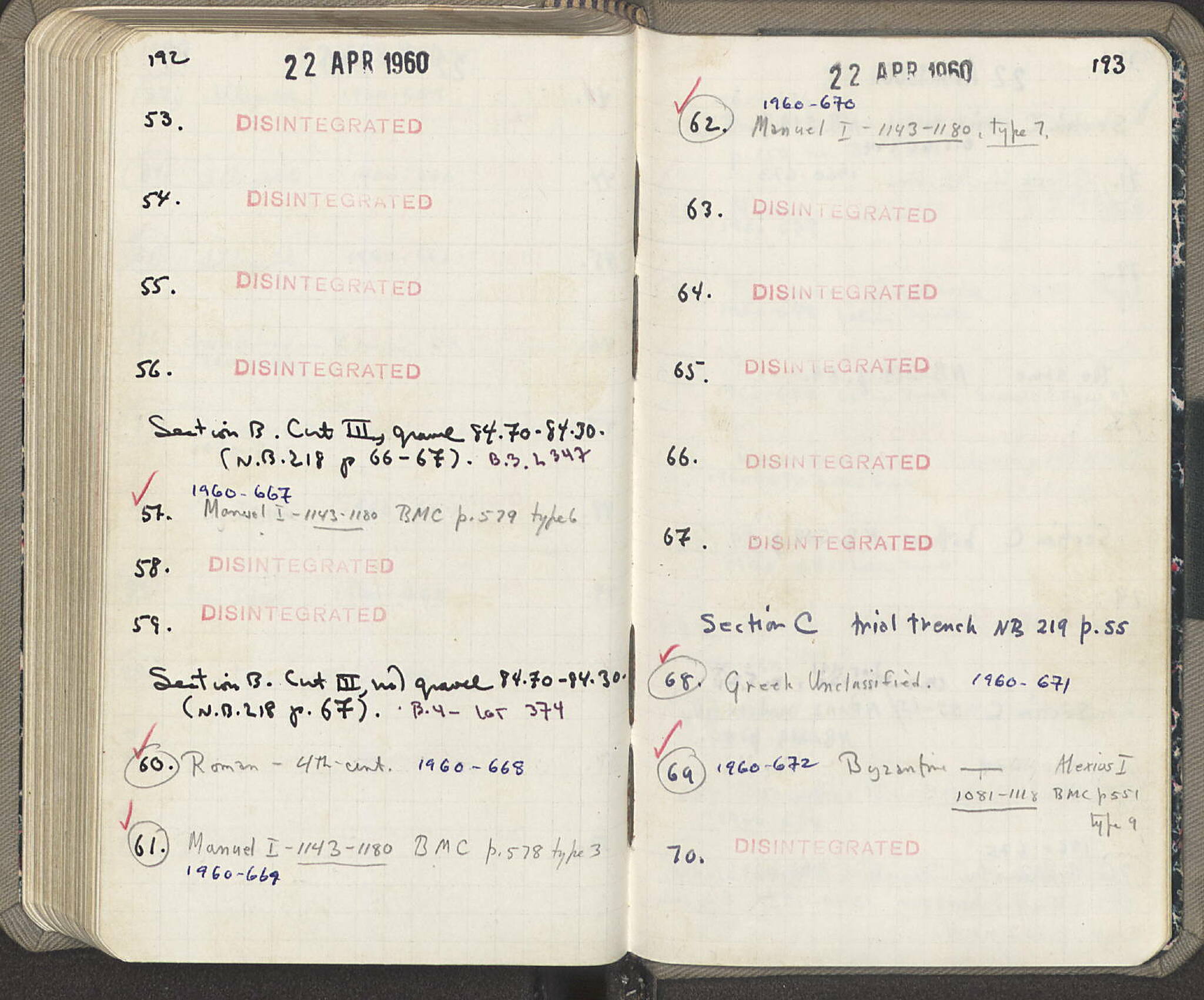 Notebook Spread