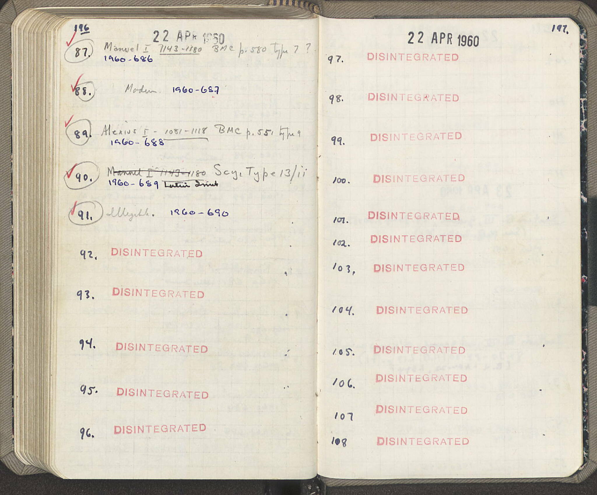 Notebook Spread