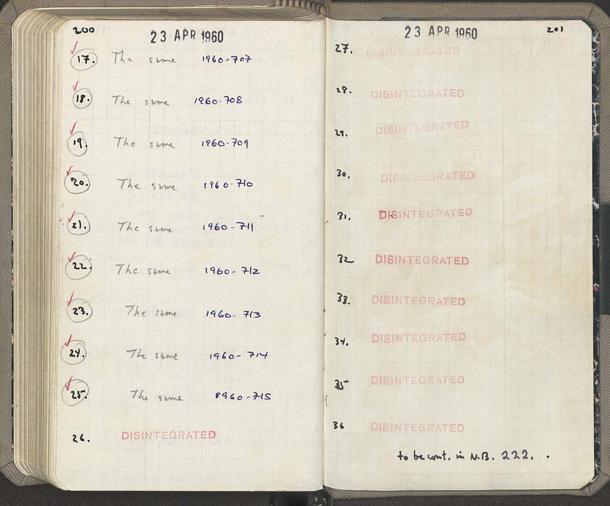 Notebook Spread