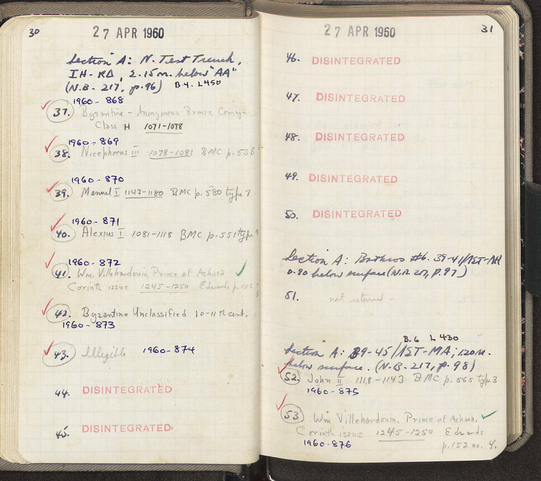 Notebook Spread