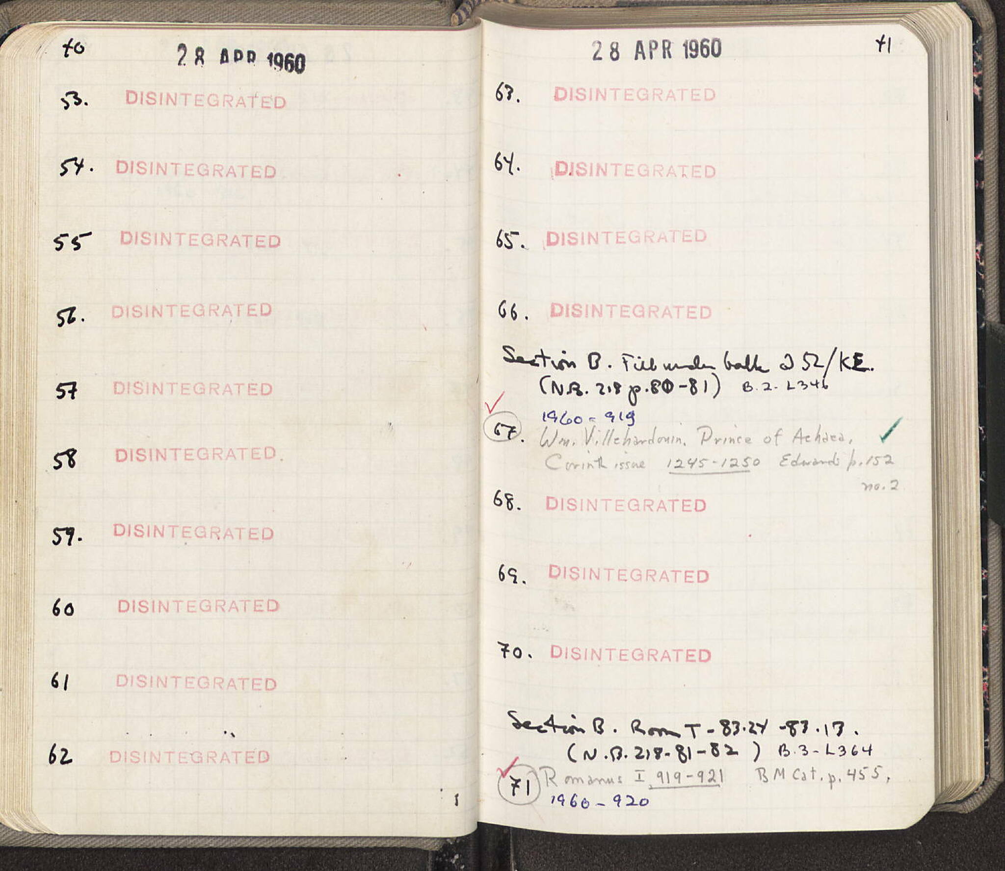 Notebook Spread