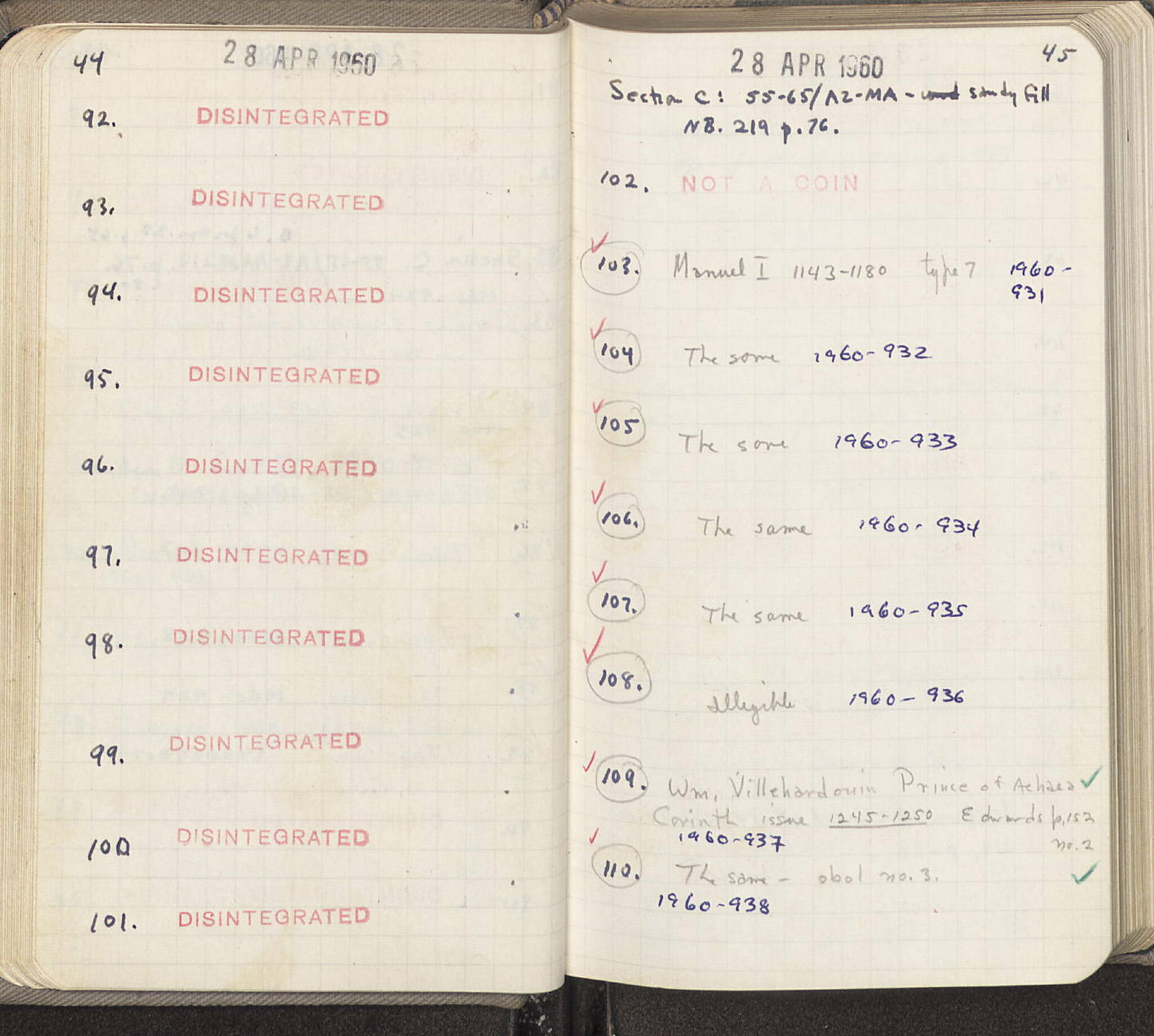 Notebook Spread