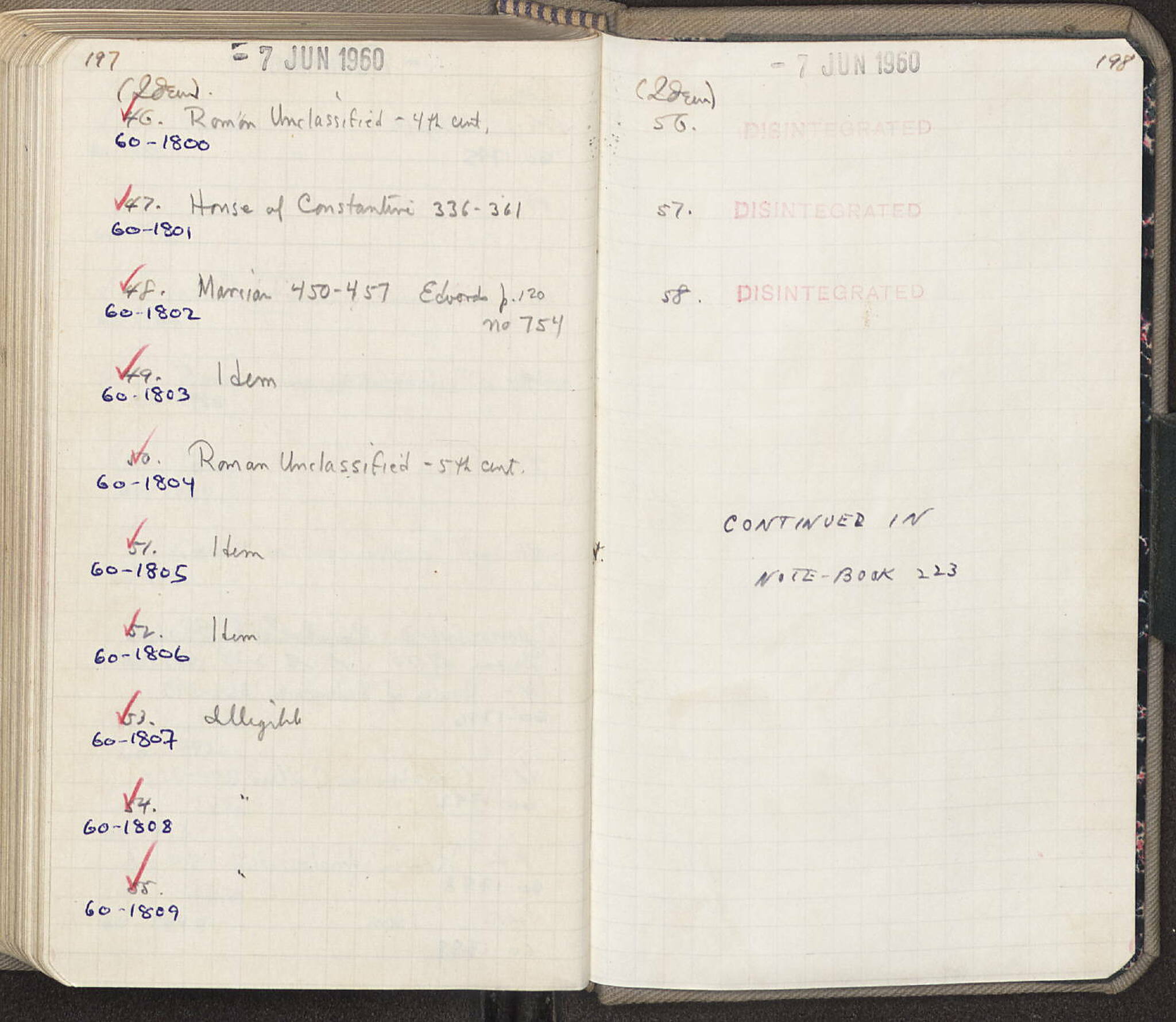 Notebook Spread