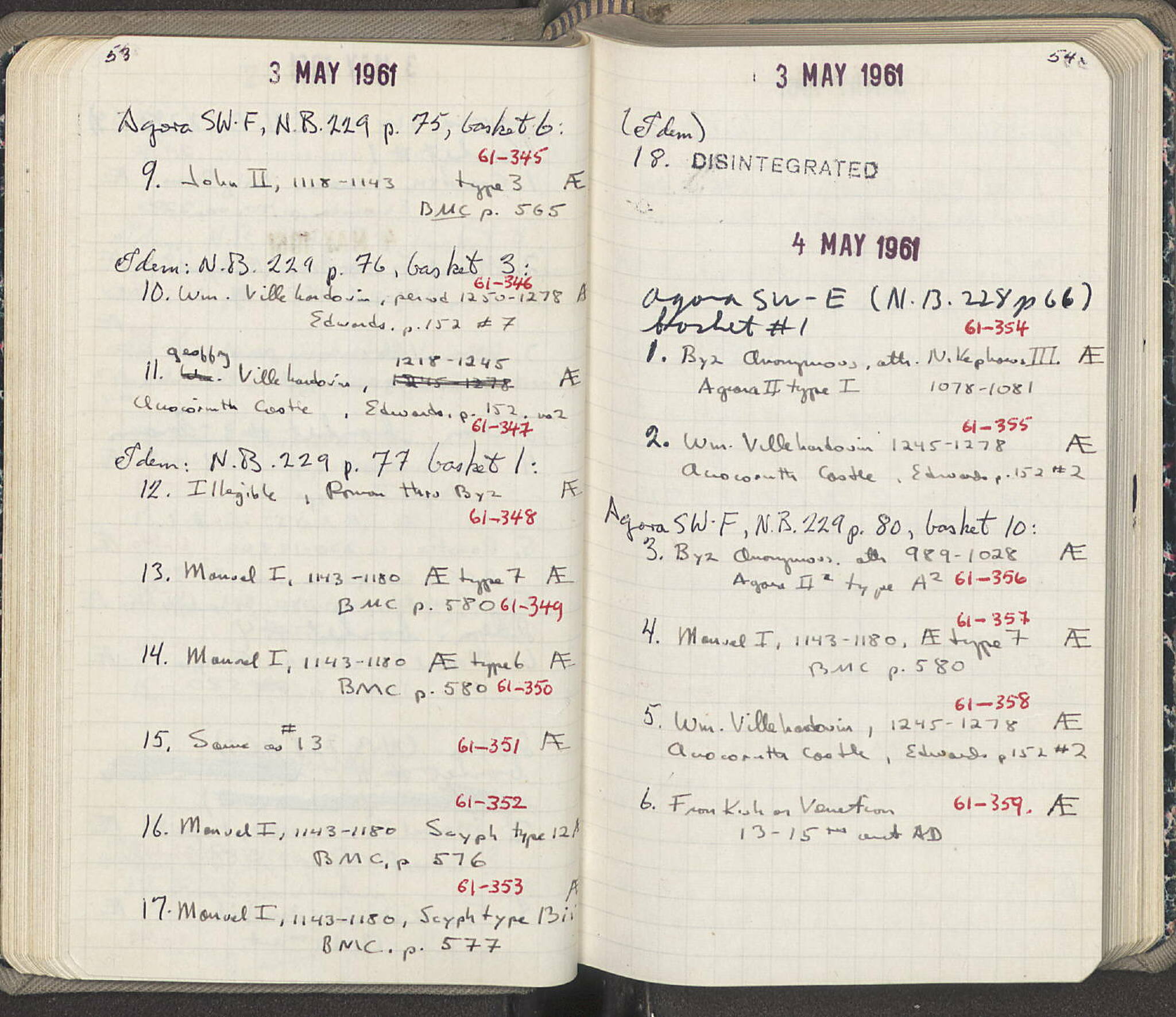 Notebook Spread