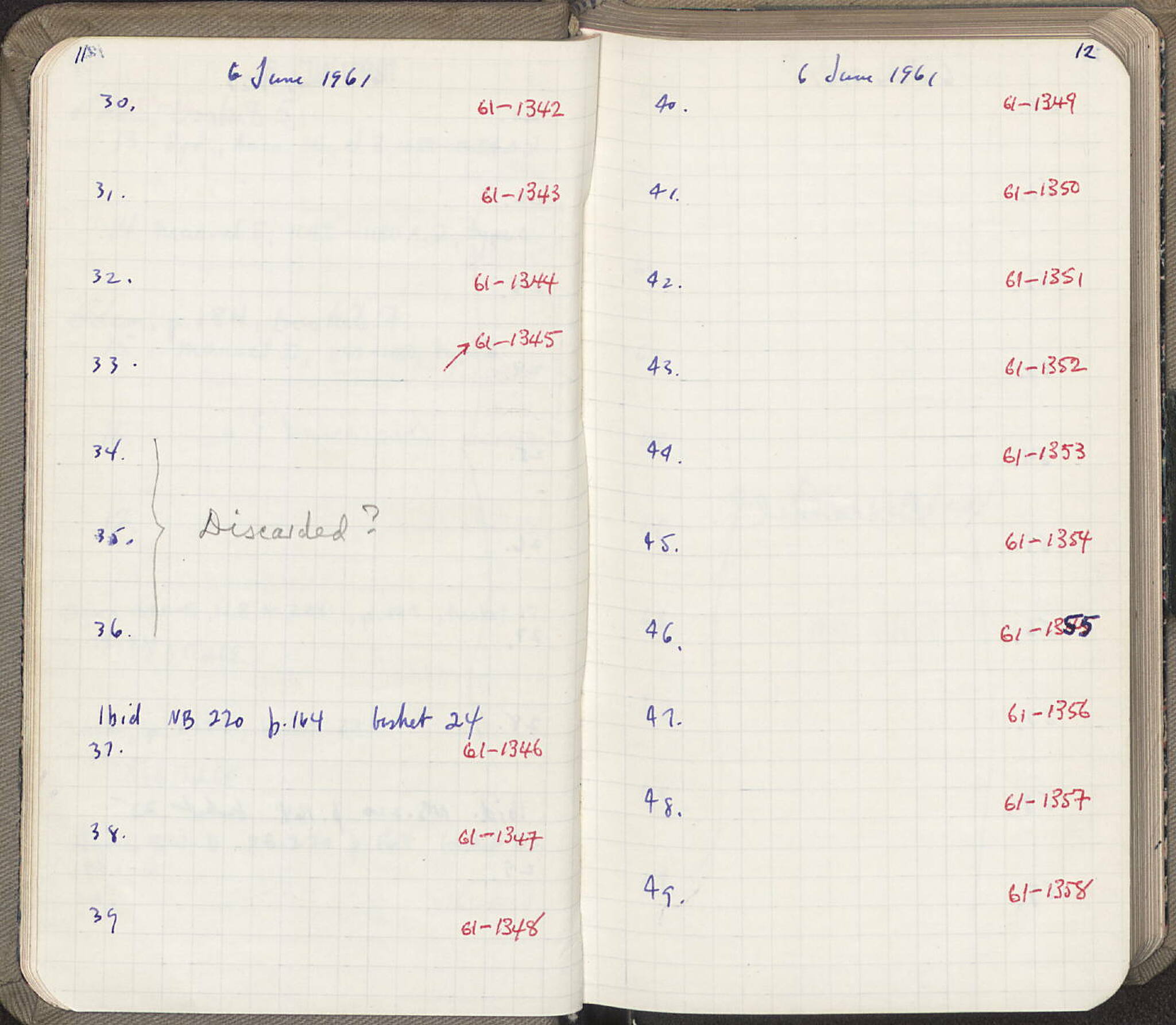 Notebook Spread