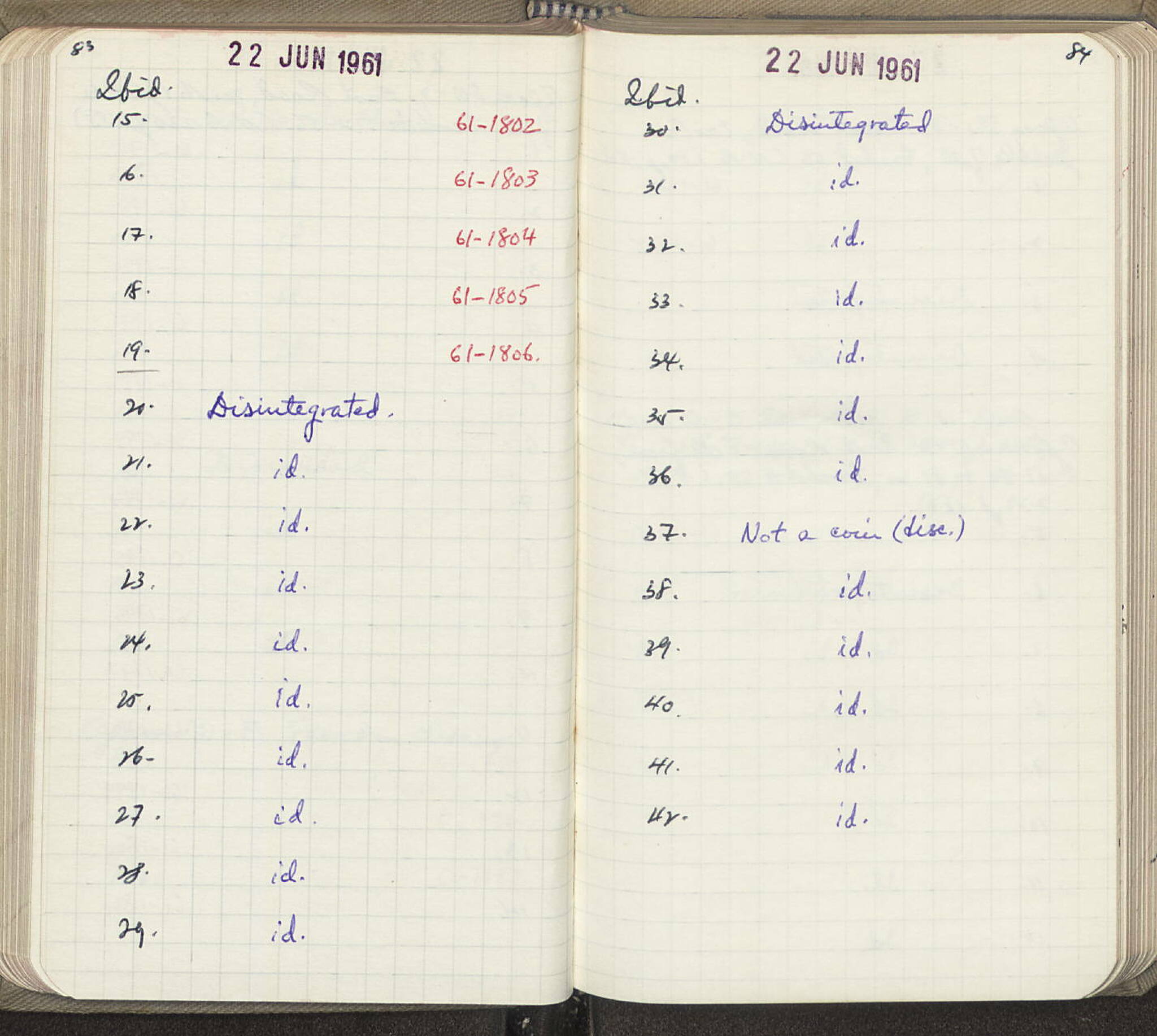 Notebook Spread