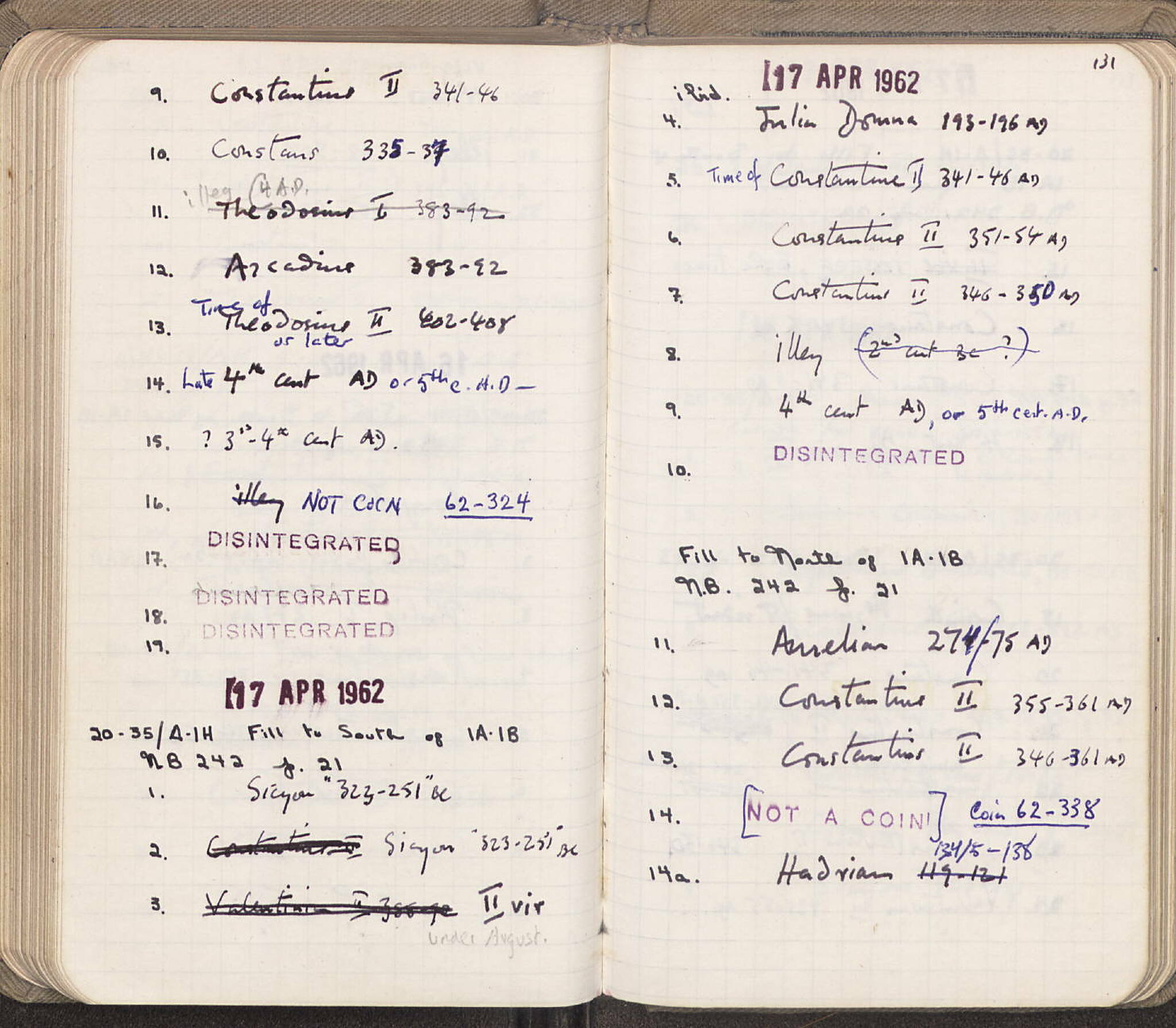 Notebook Spread