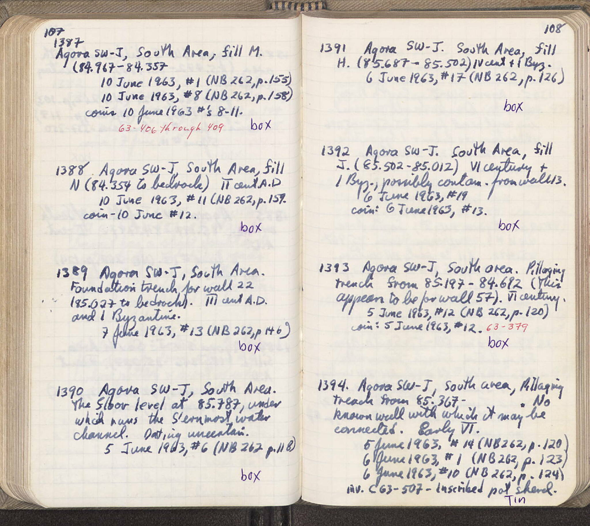 Notebook Spread