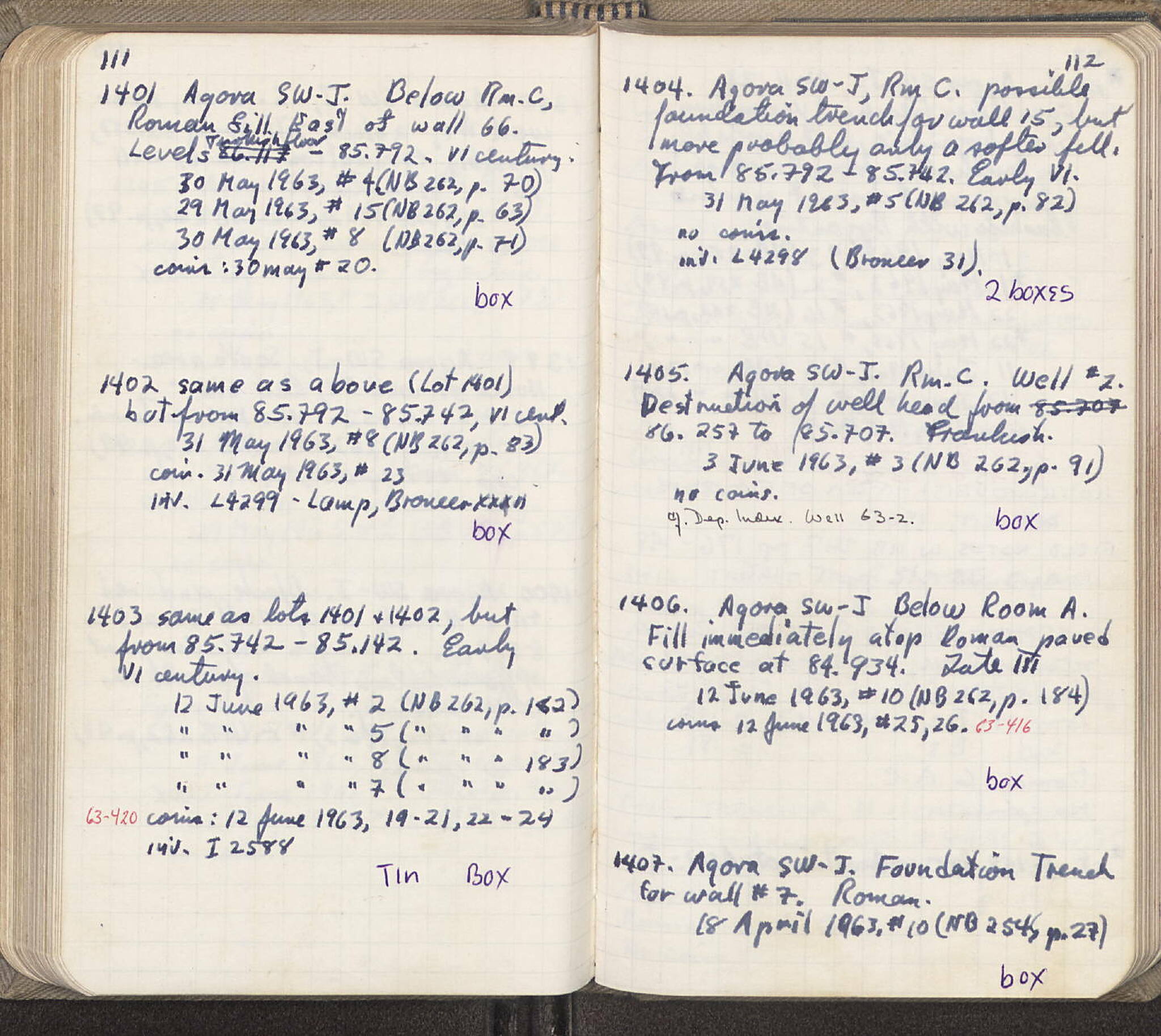 Notebook Spread