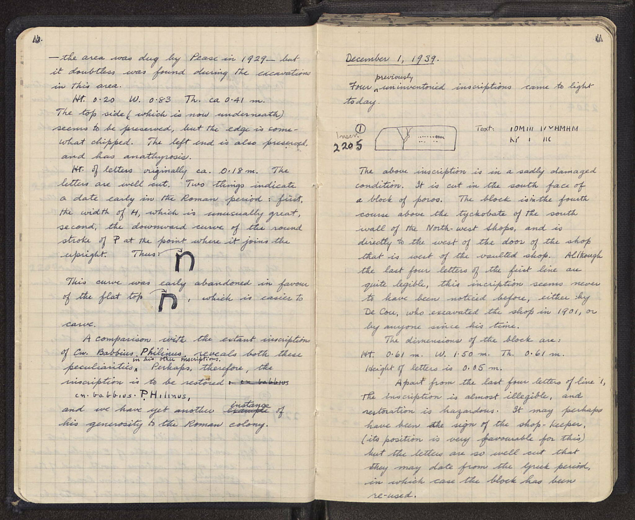 Notebook Spread