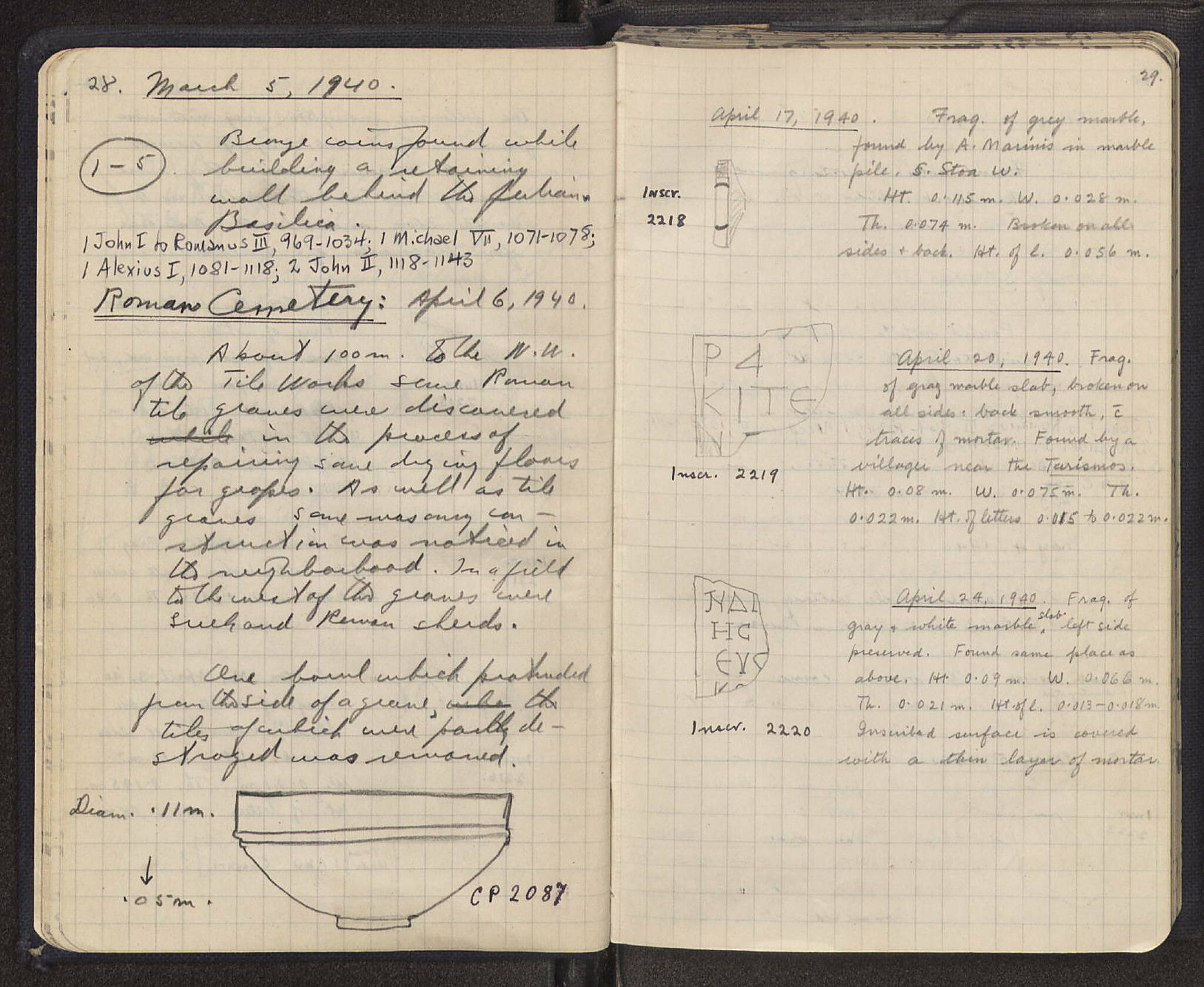 Notebook Spread