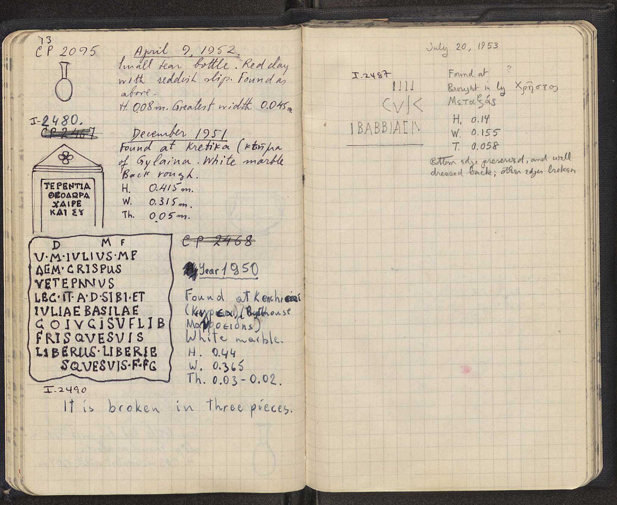 Notebook Spread