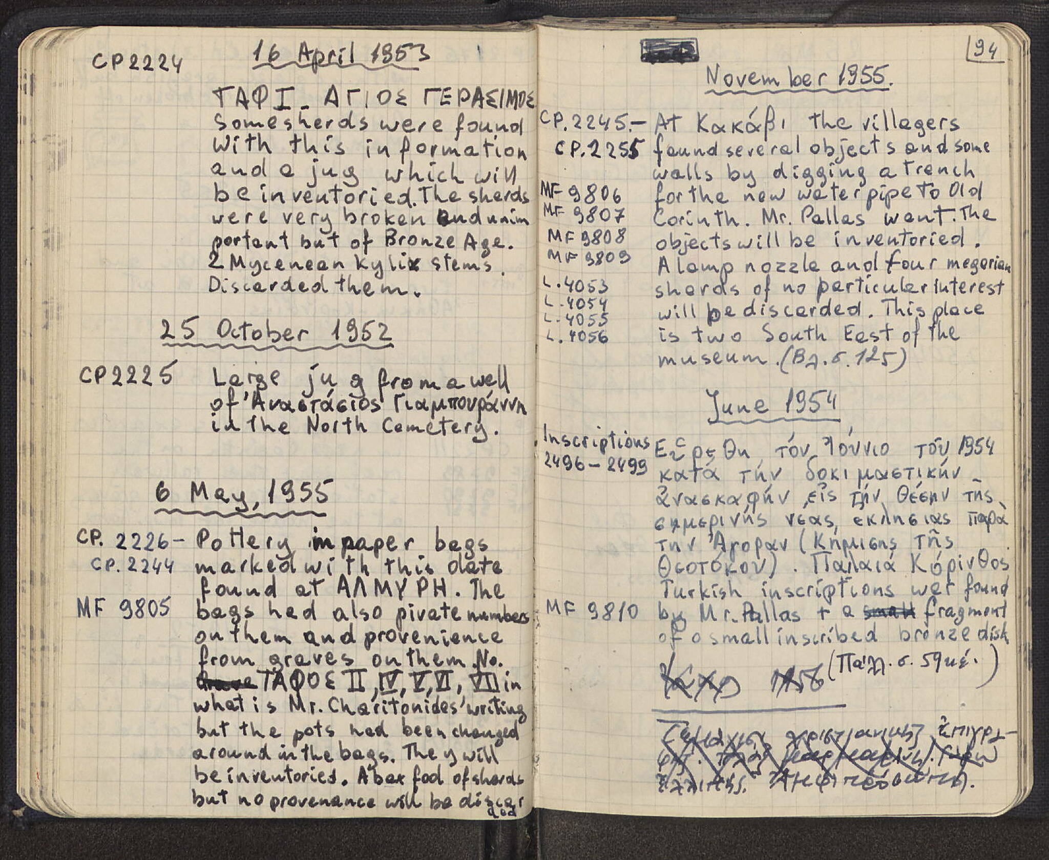 Notebook Spread