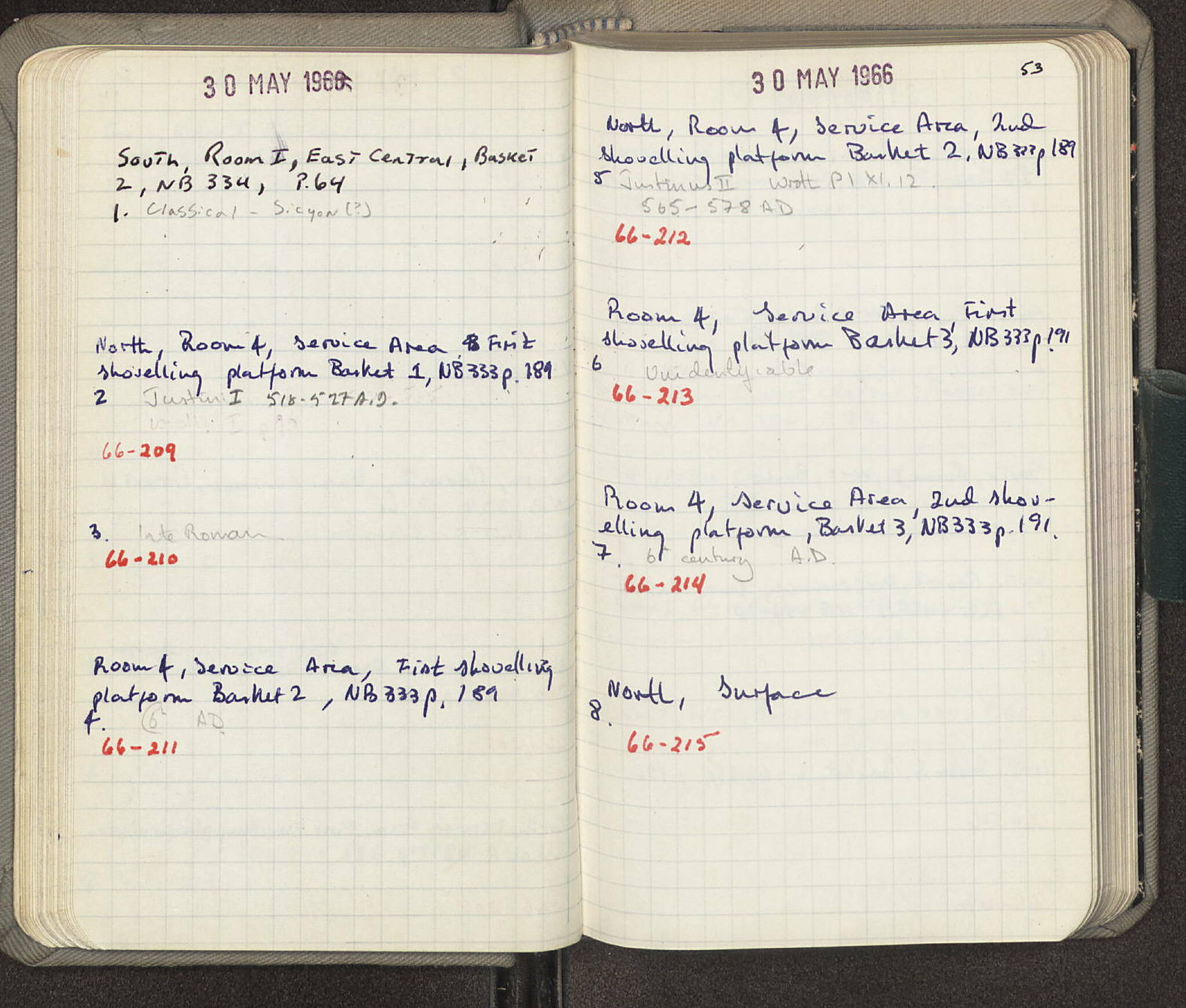 Notebook Spread