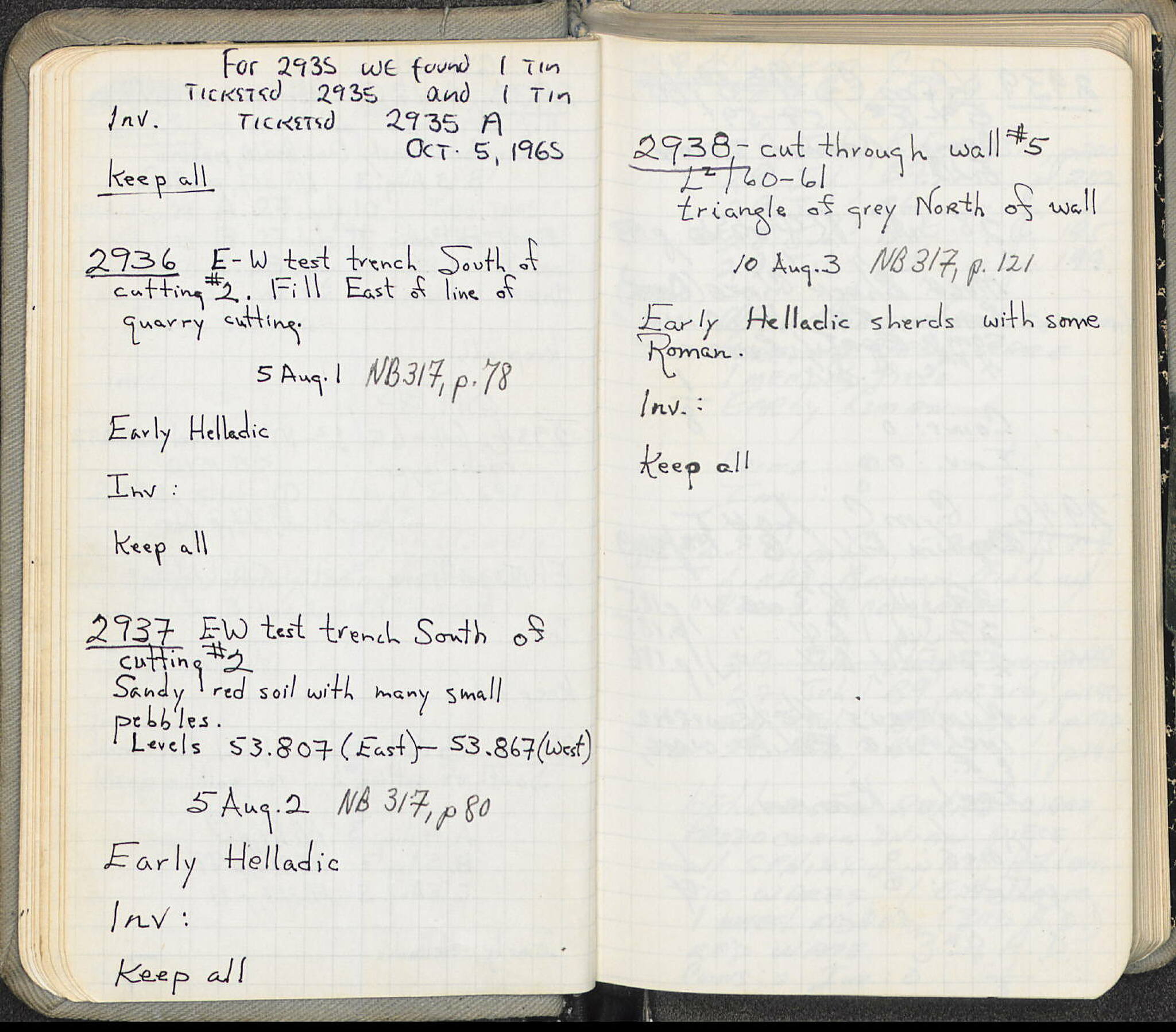 Notebook Spread