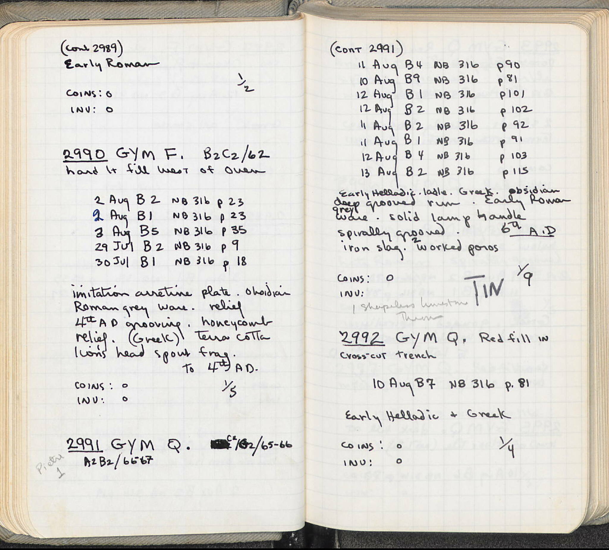 Notebook Spread