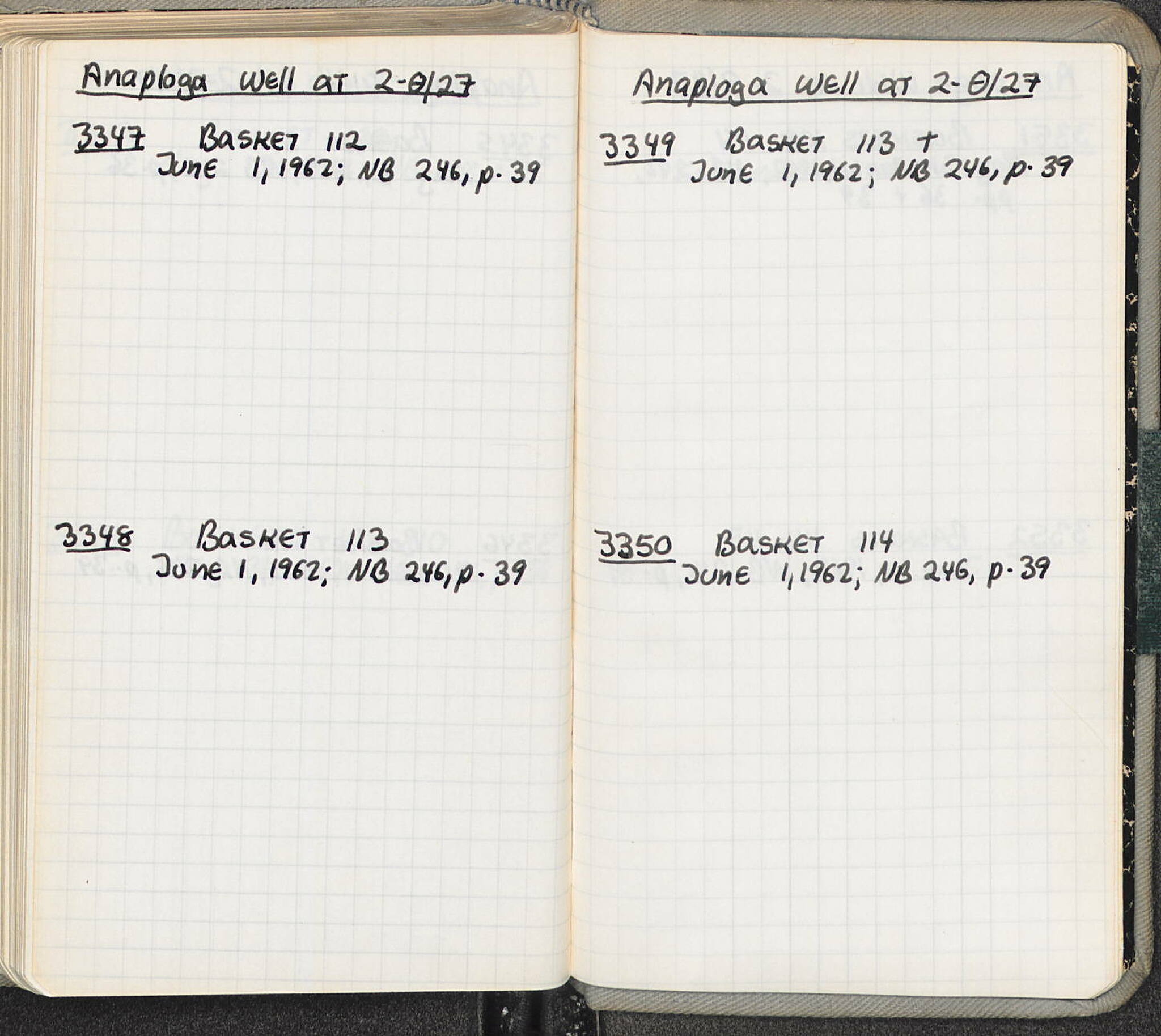Notebook Spread
