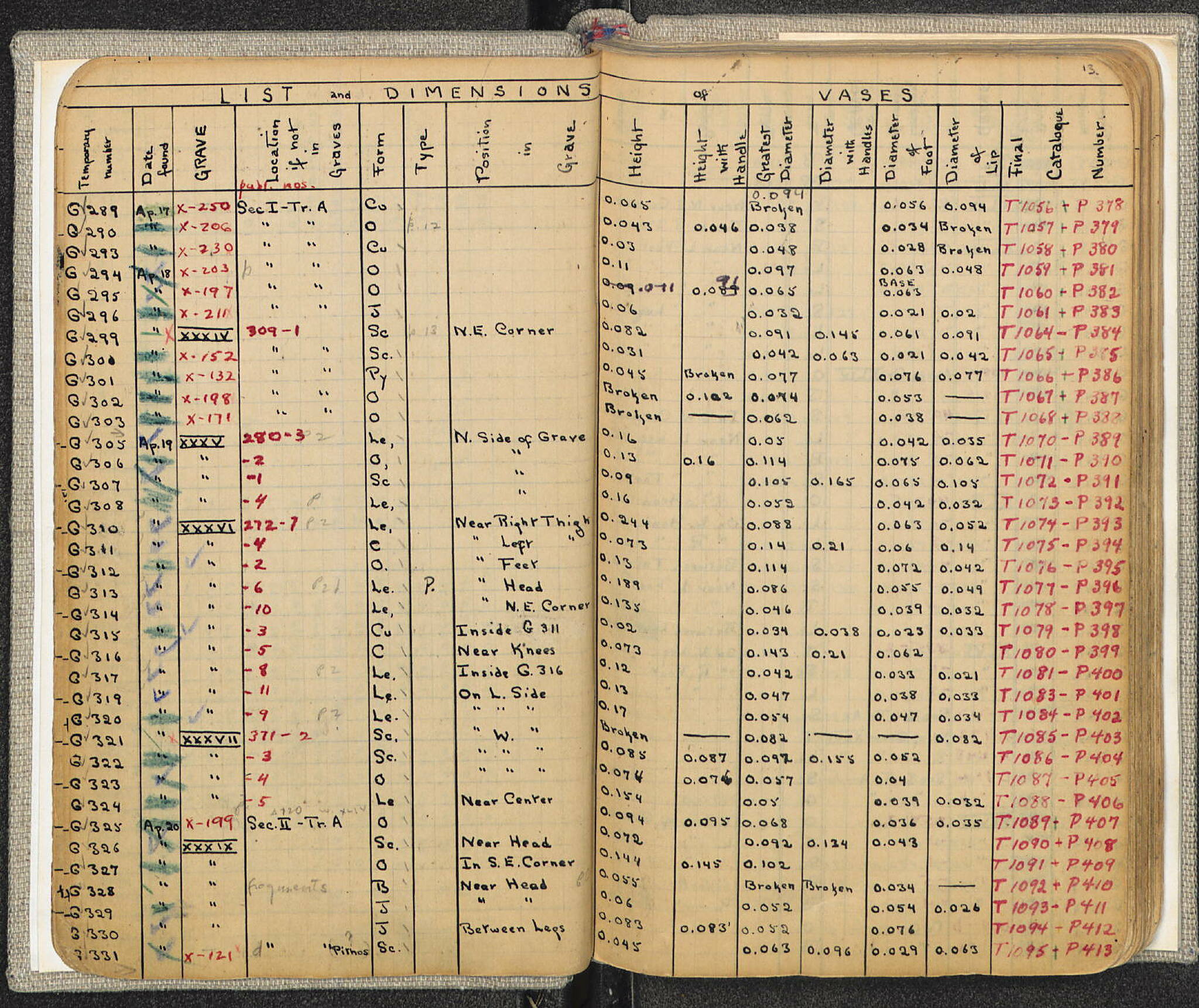 Notebook Spread