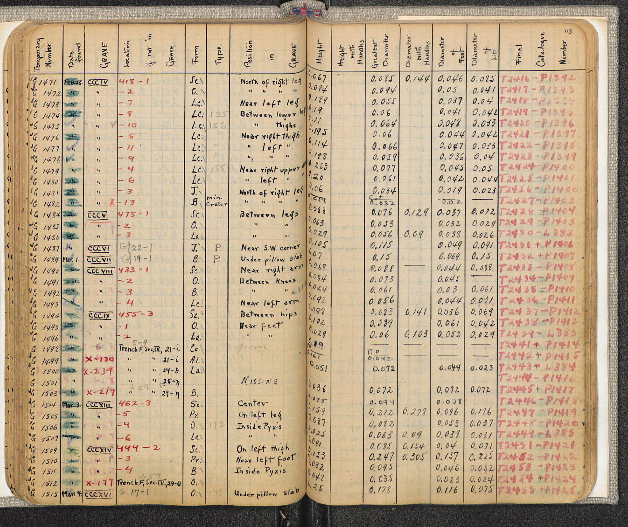 Notebook Spread