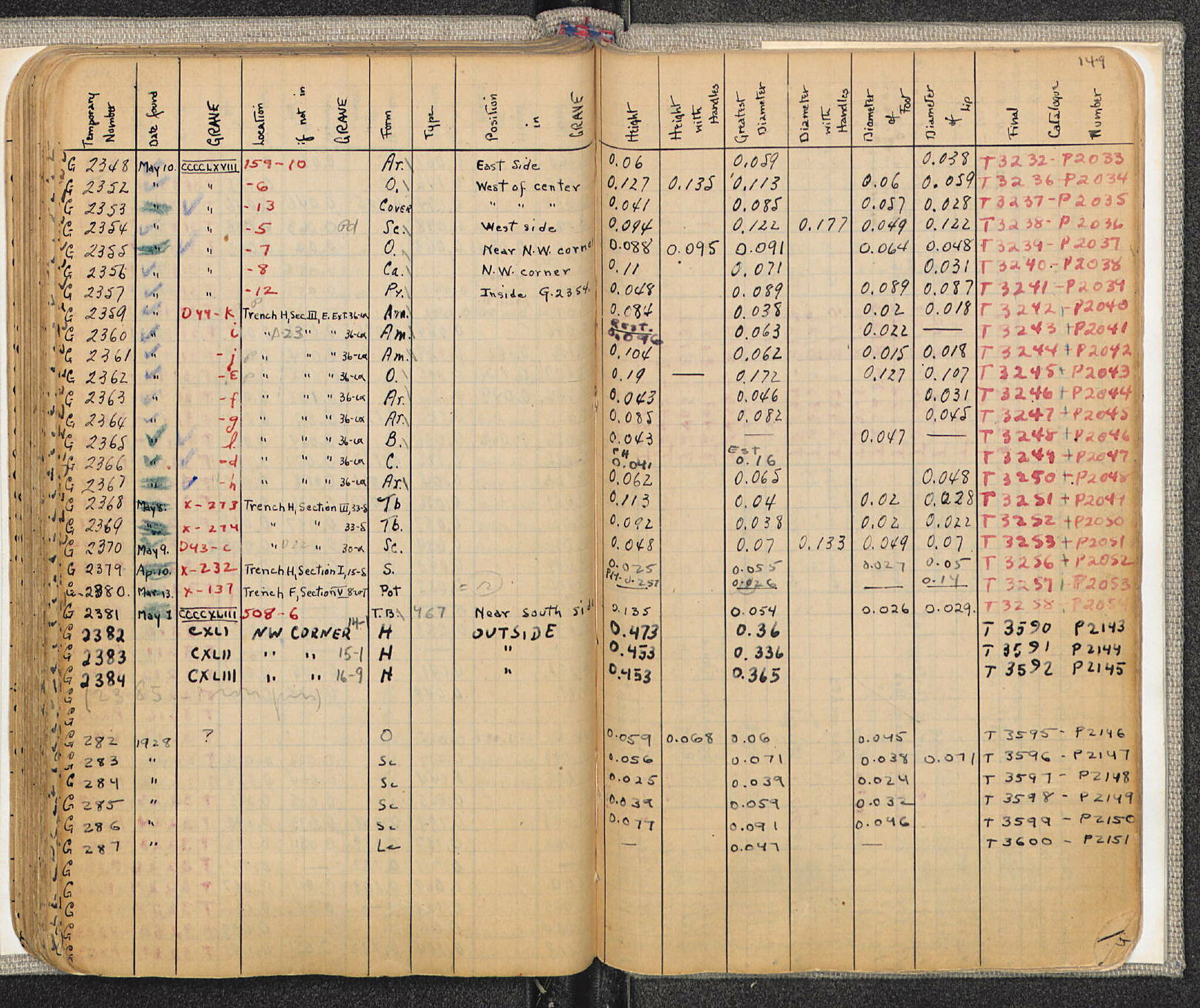 Notebook Spread