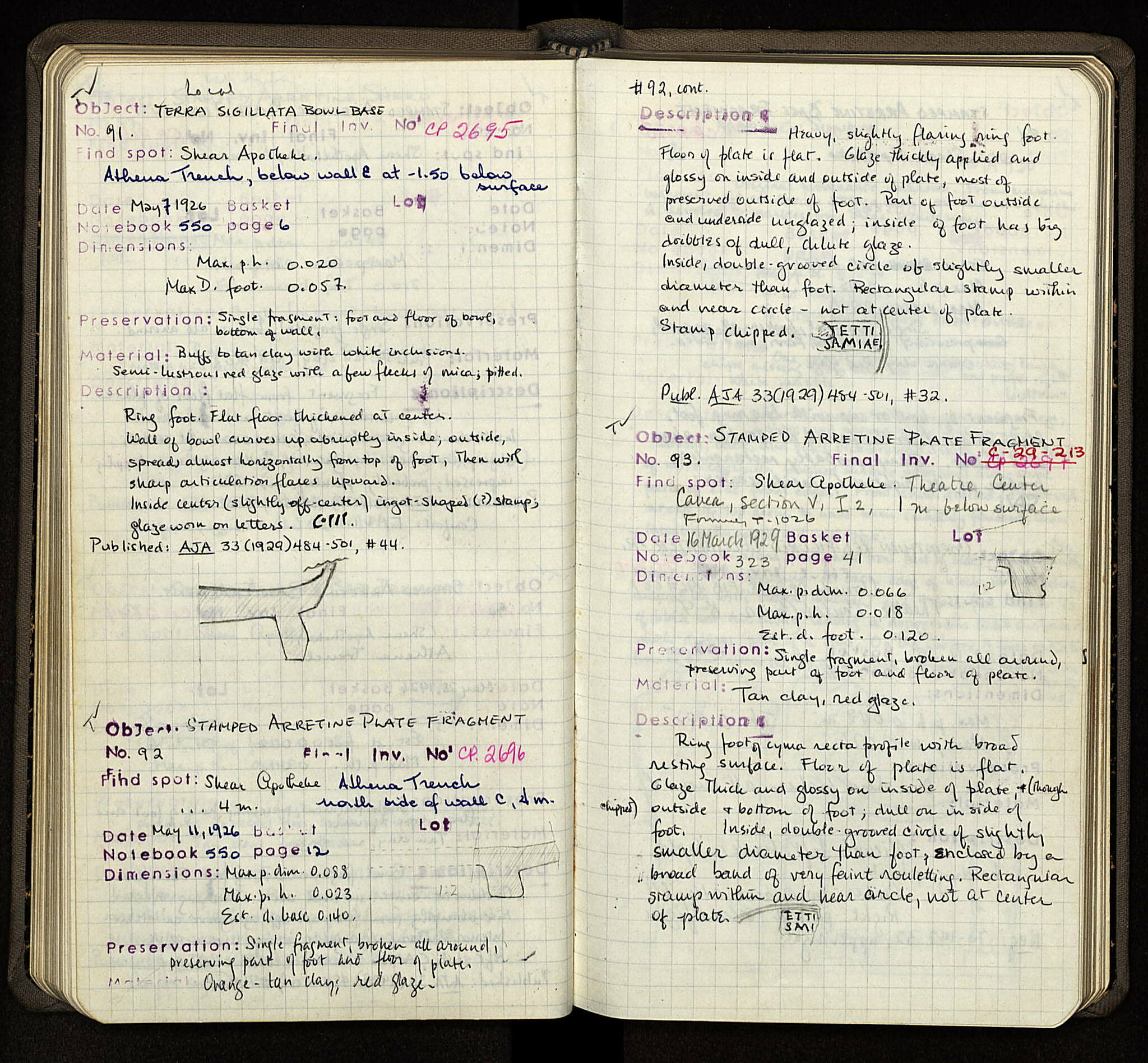 Notebook Spread