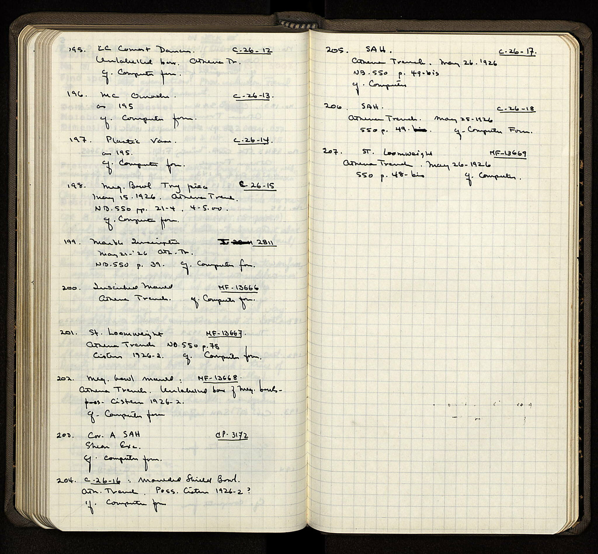 Notebook Spread
