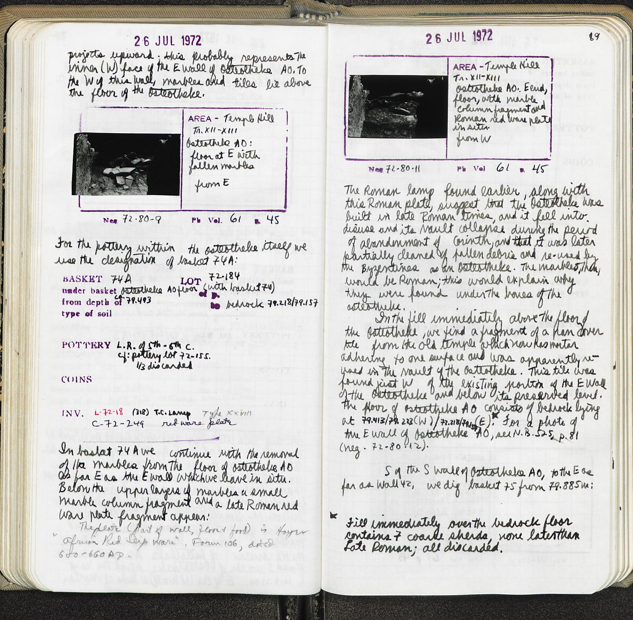 Notebook Spread