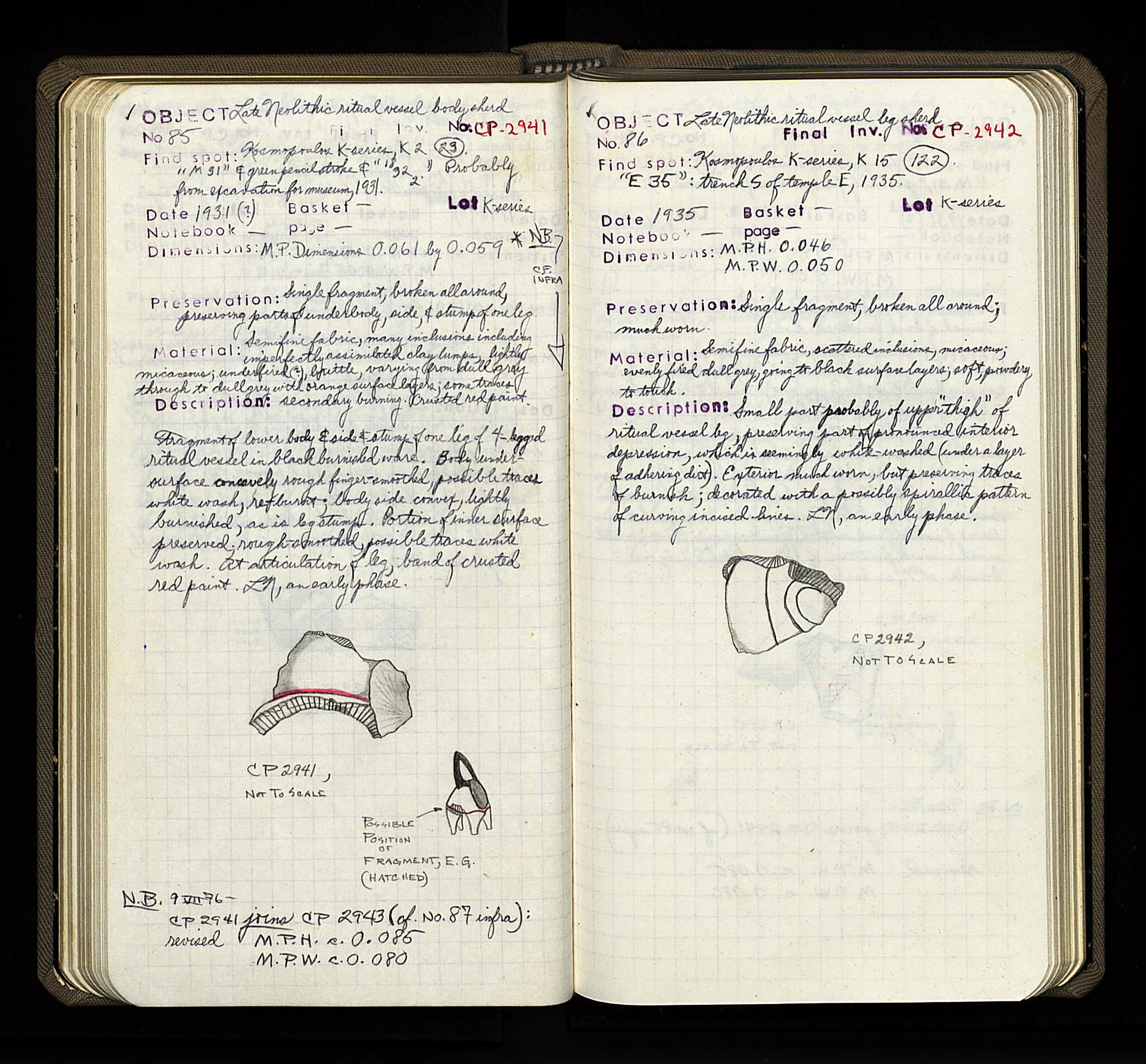 Notebook Spread