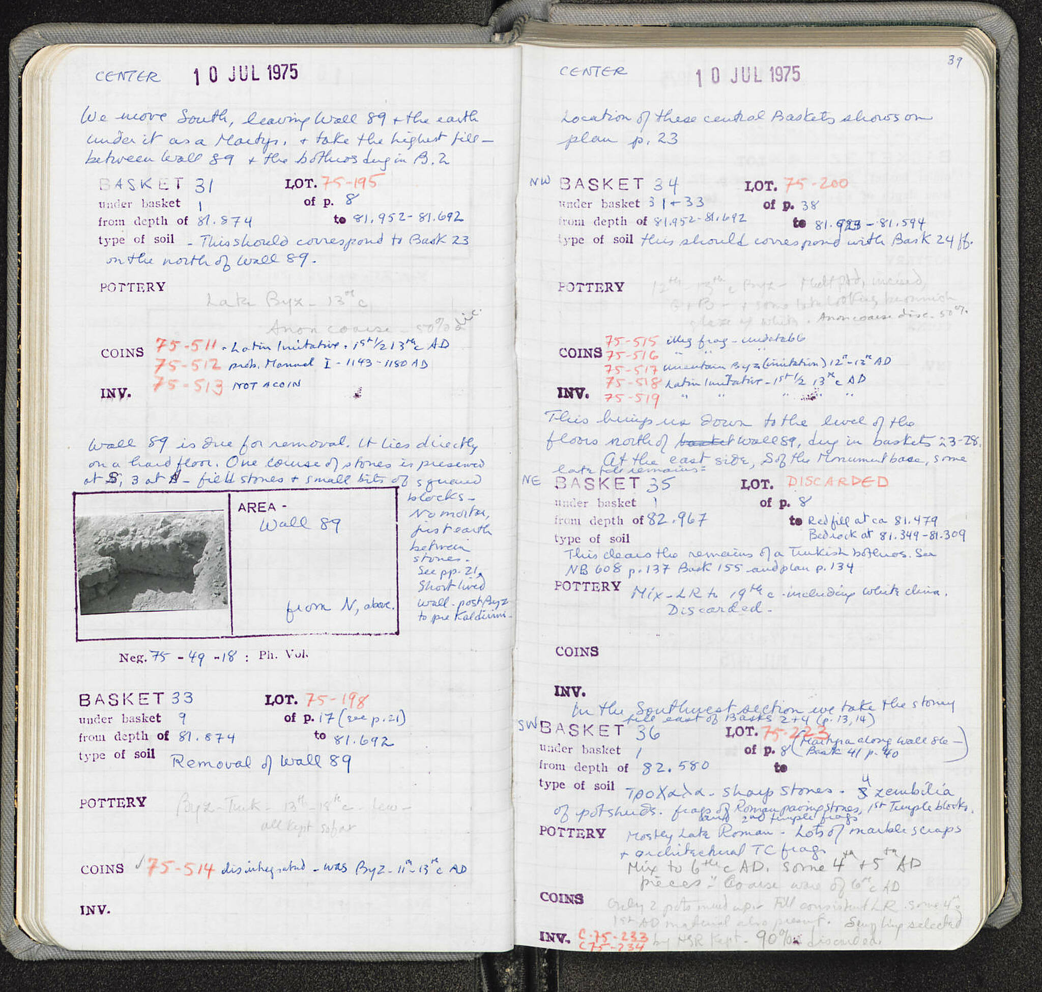 Notebook Spread