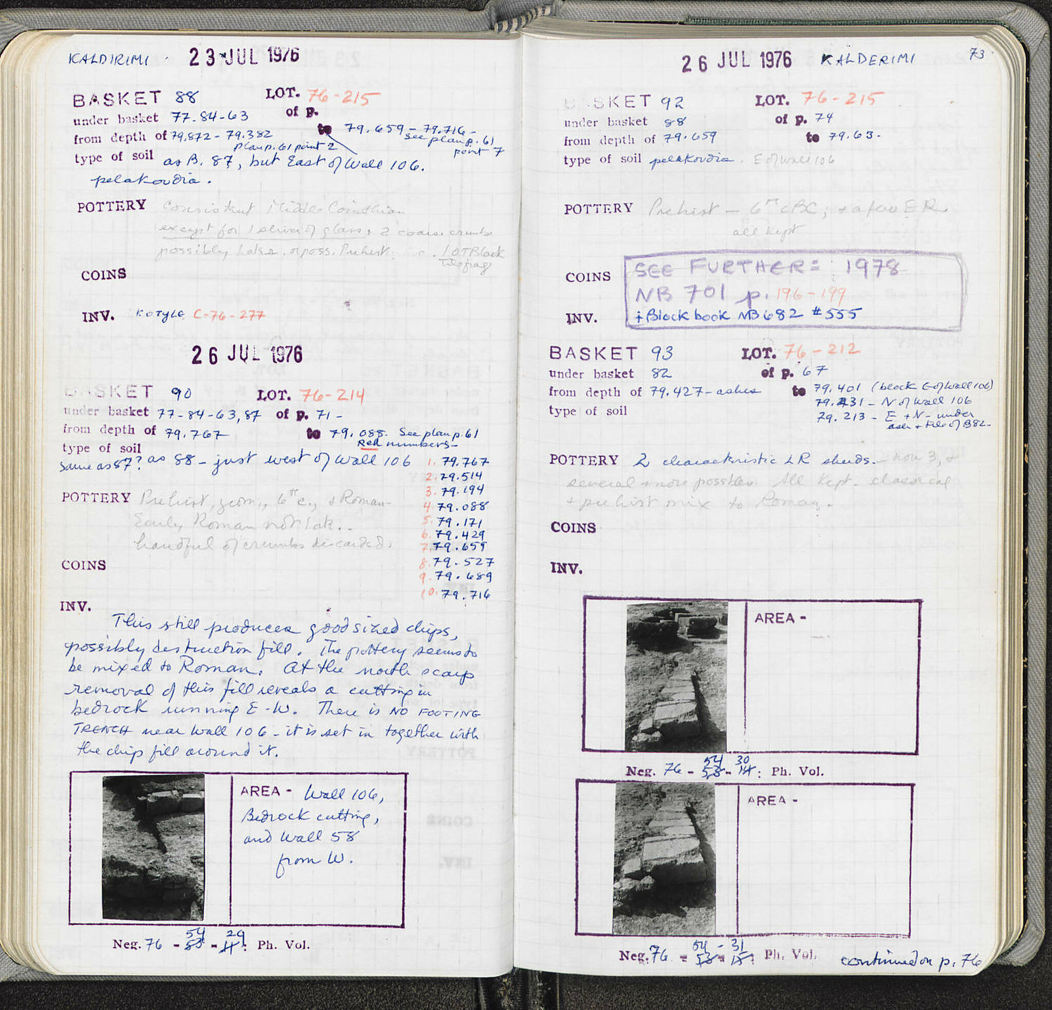 Notebook Spread