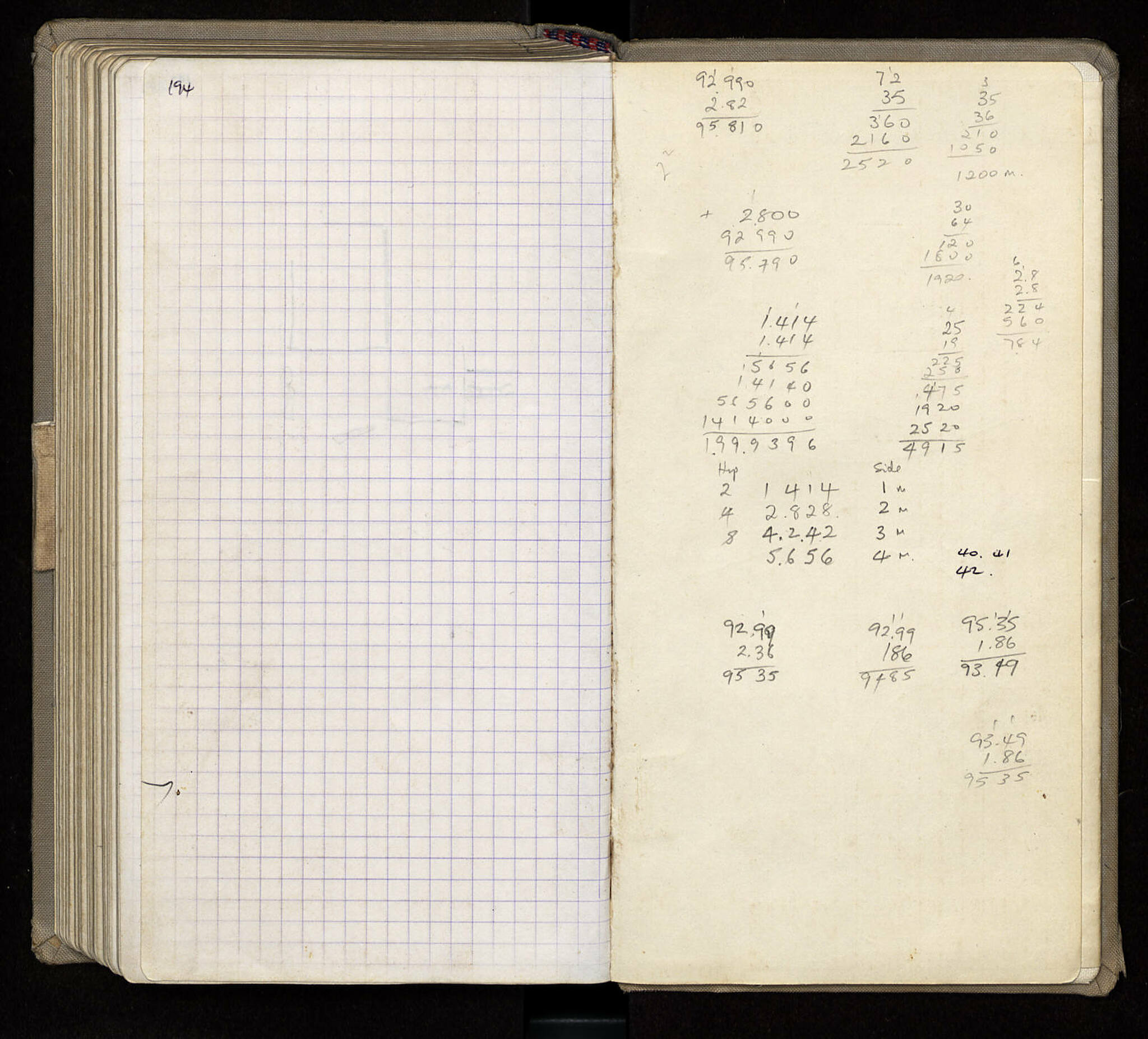 Notebook Spread