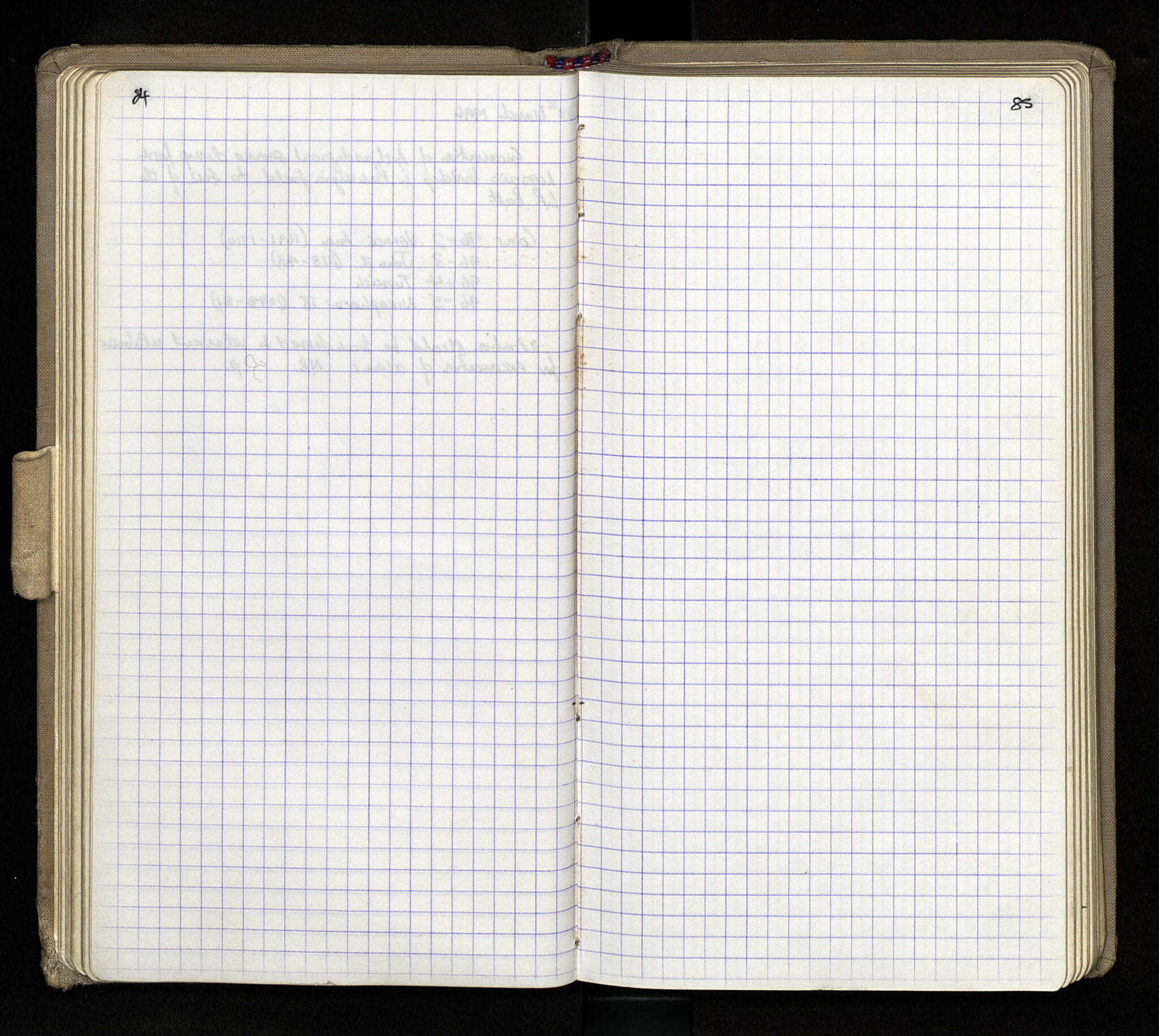 Notebook Spread