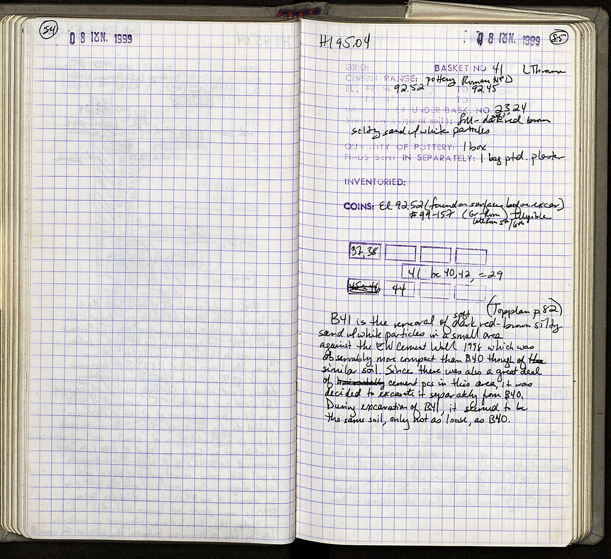 Notebook Spread