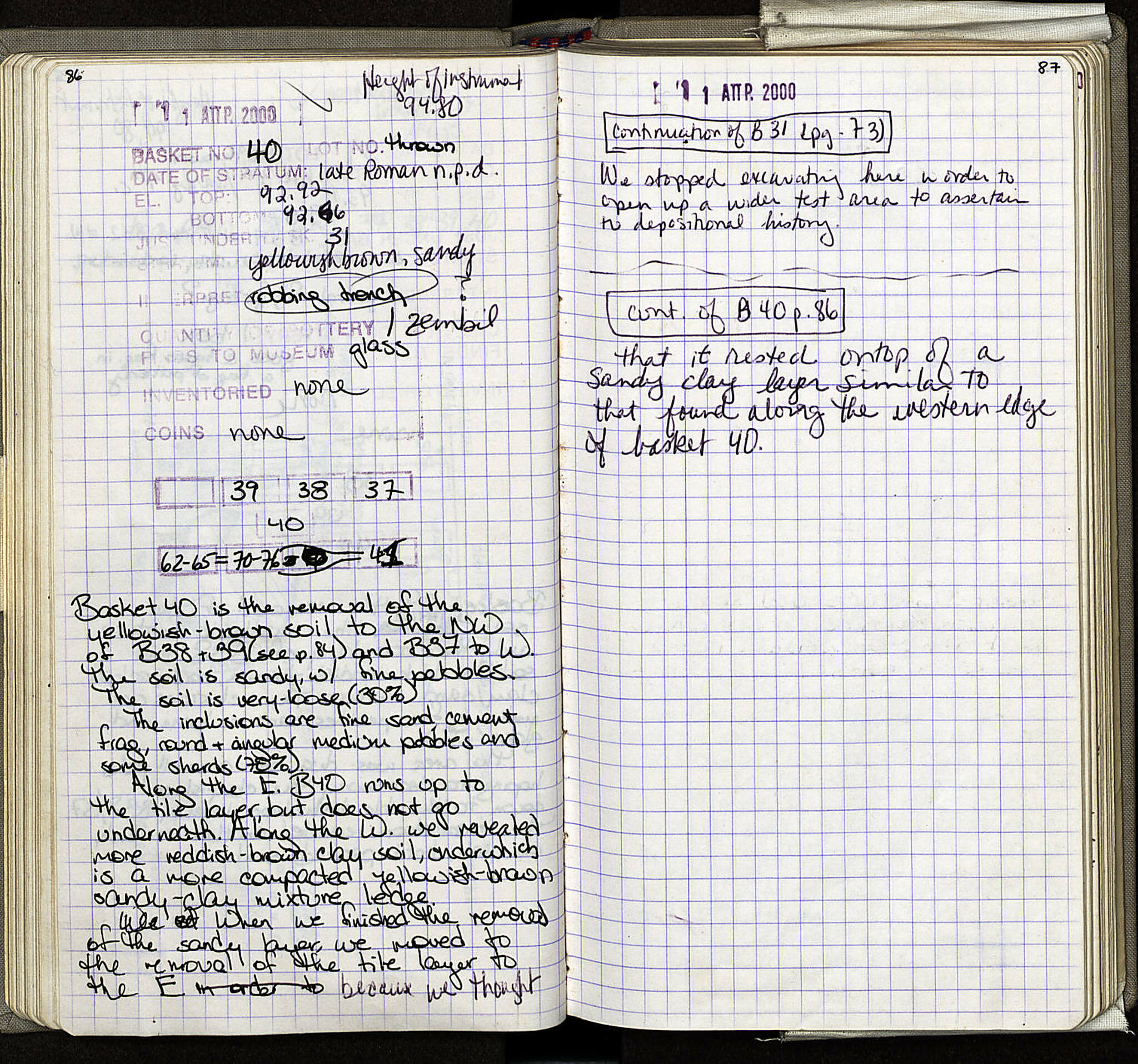 Notebook Spread